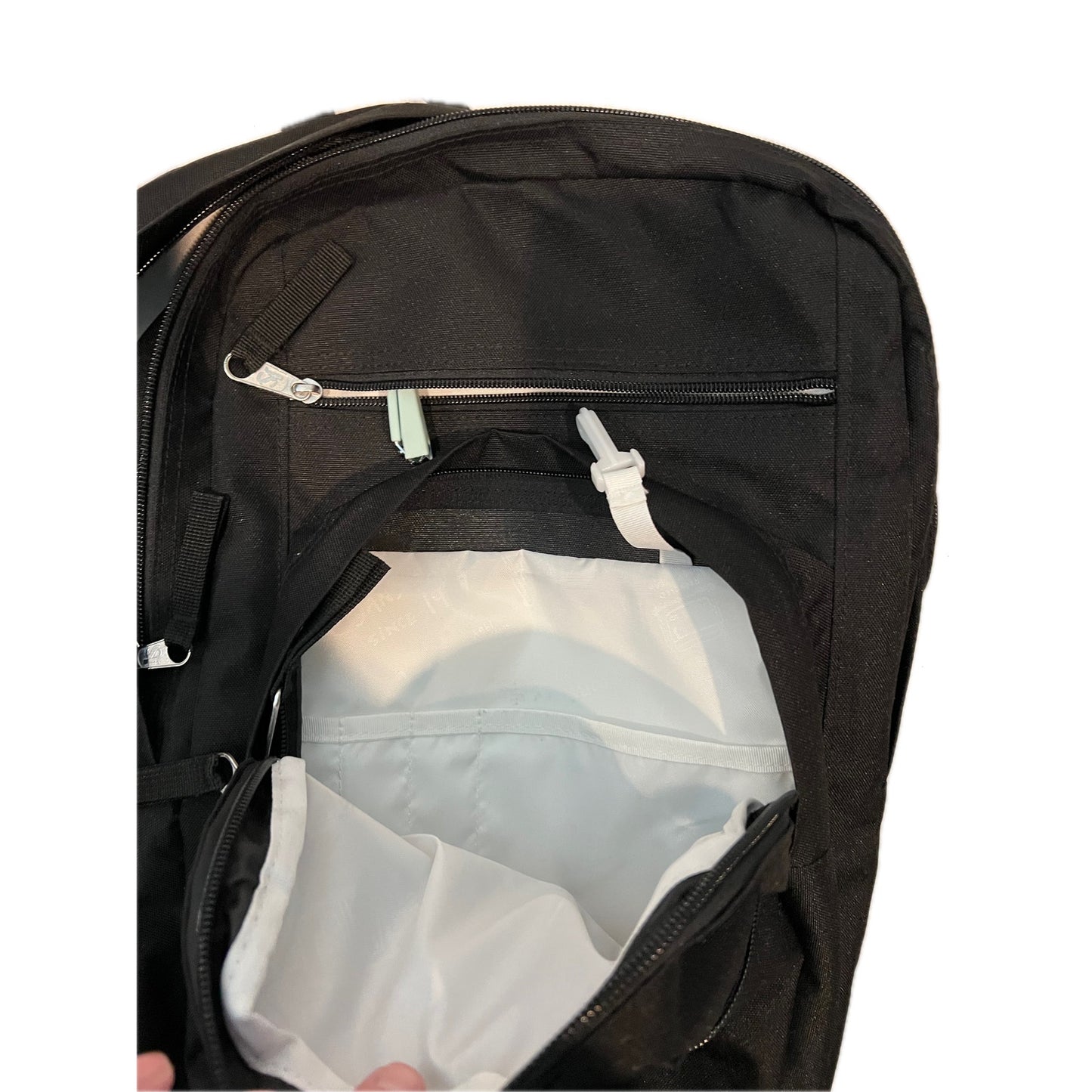 JanSport Big Student 3 Section Black Backpack