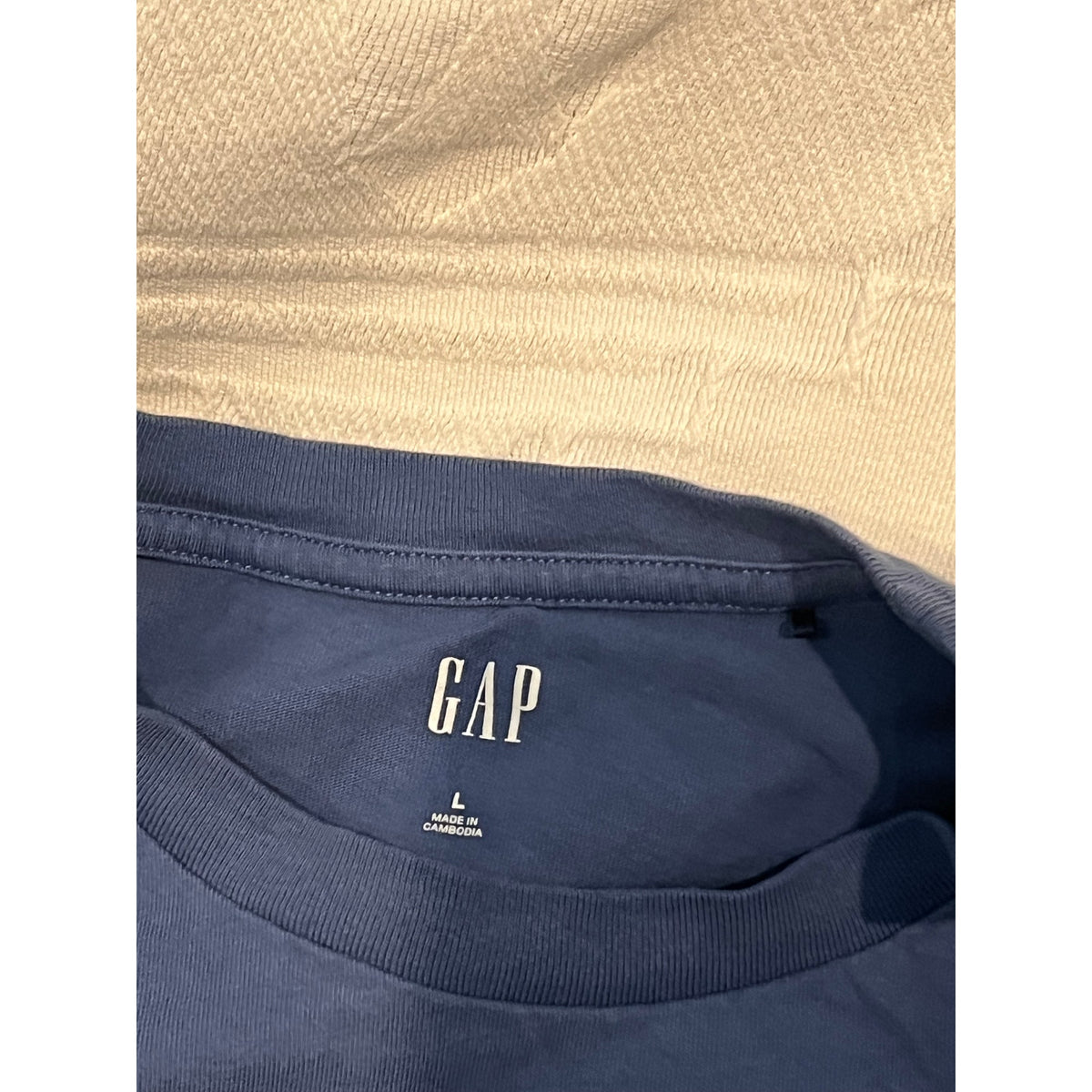 The Gap Navy Blue 1969 T-Shirt Mens Large