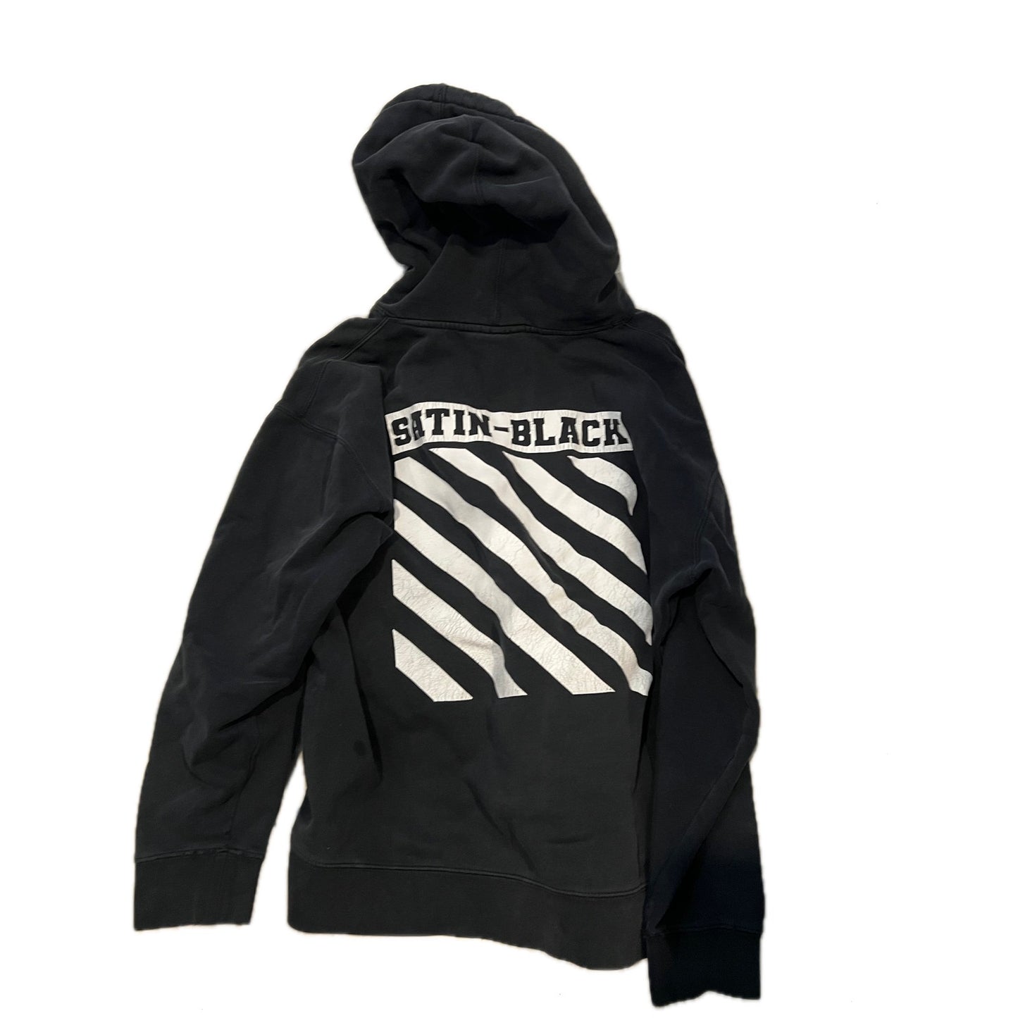 Corsa Collezione Satin Black hoodie black Mens XL