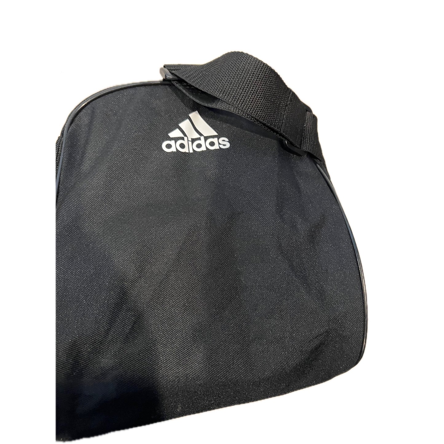 Adidas Defender Small 16"x10"x8" Black Duffel Gym Bag