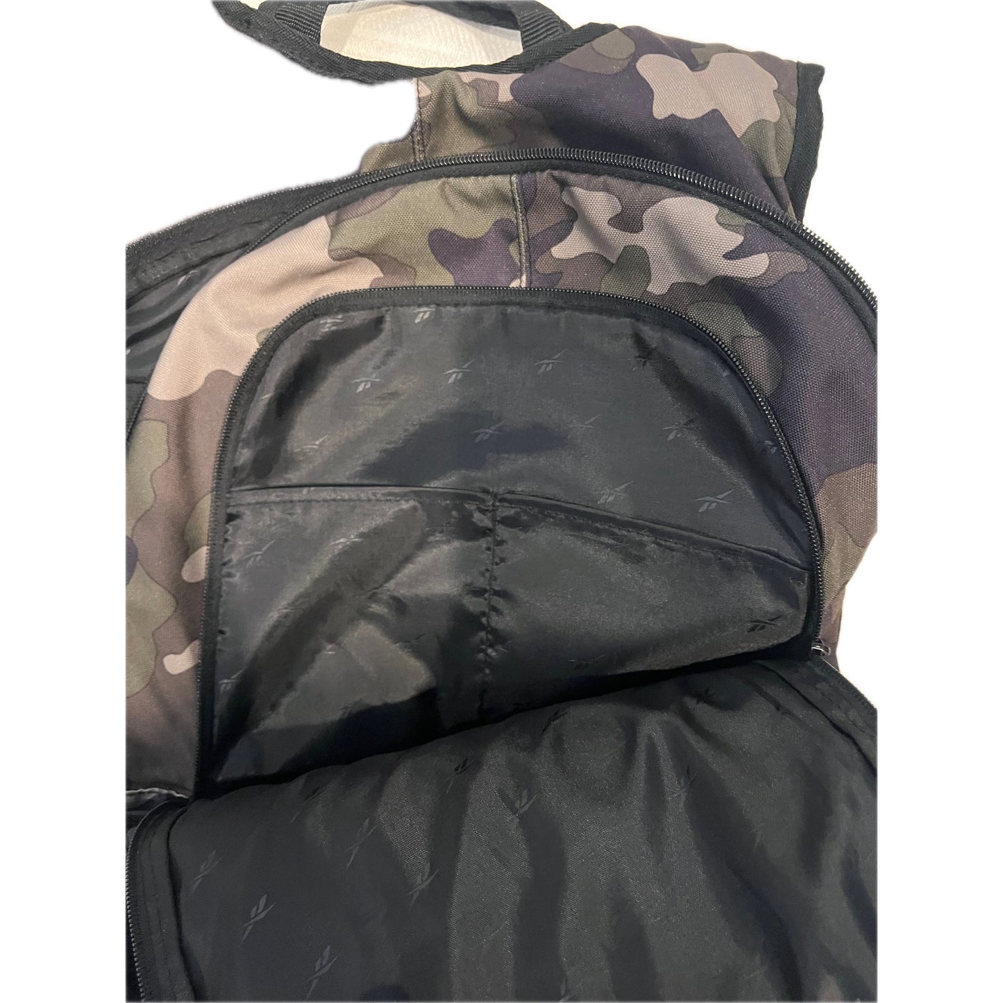 Reebok Unisex Adult Laredo 19.5" Laptop Backpack, Green Camo