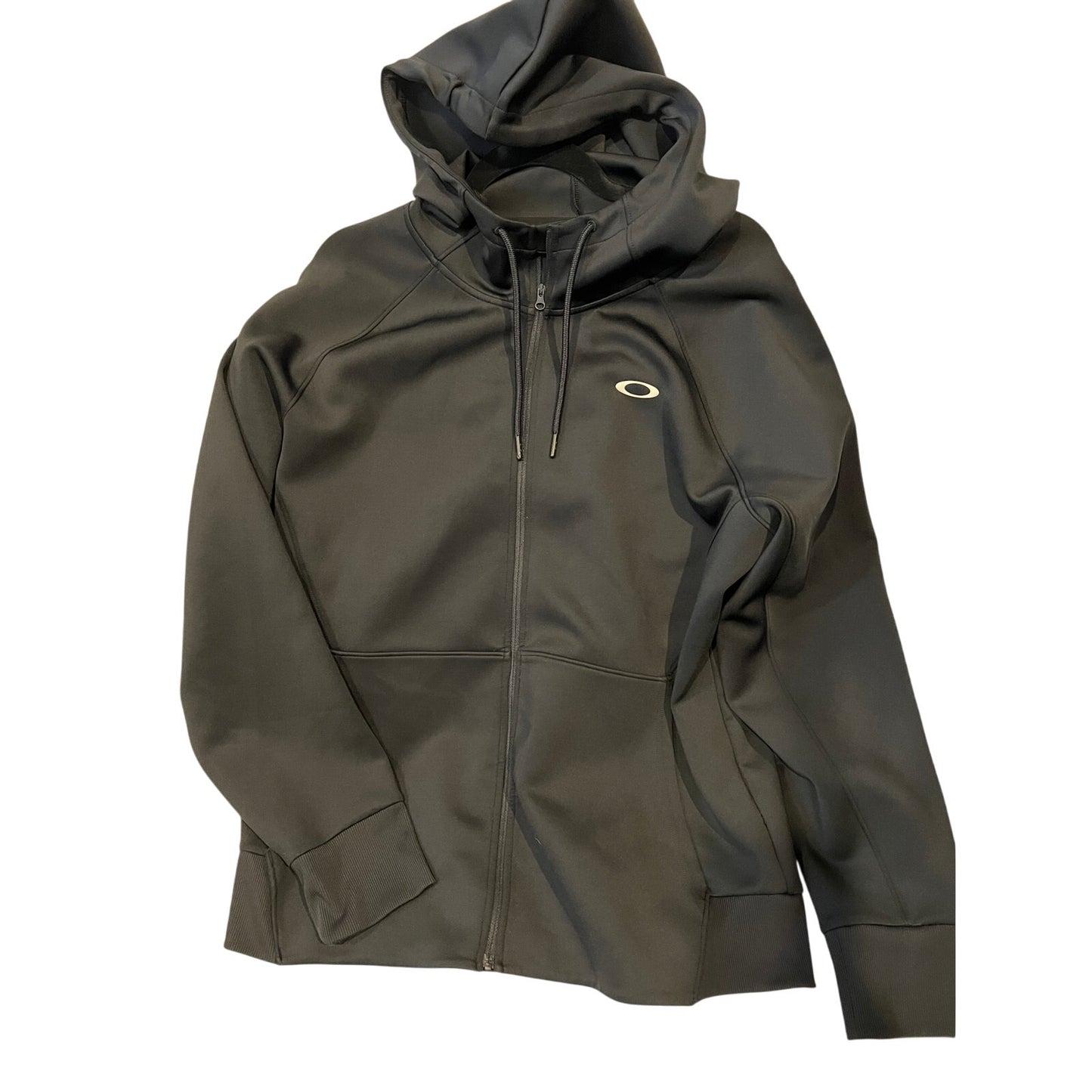 Oakley Black Full Zip Hoodie Mens M