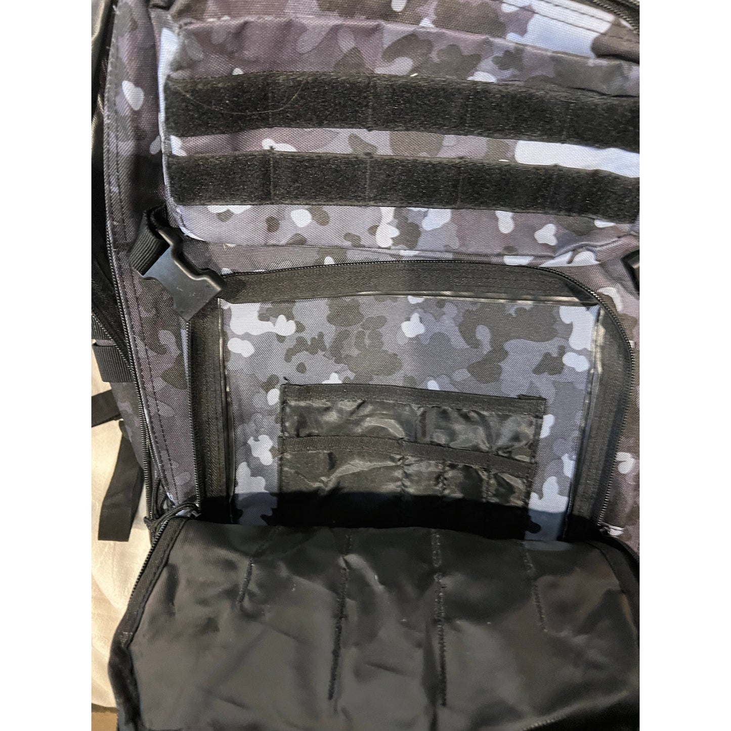 Generic Gray Black Tactical Backpack 36L