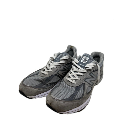 New Balance 990v4 MiUSA Grey Silver Mens 12