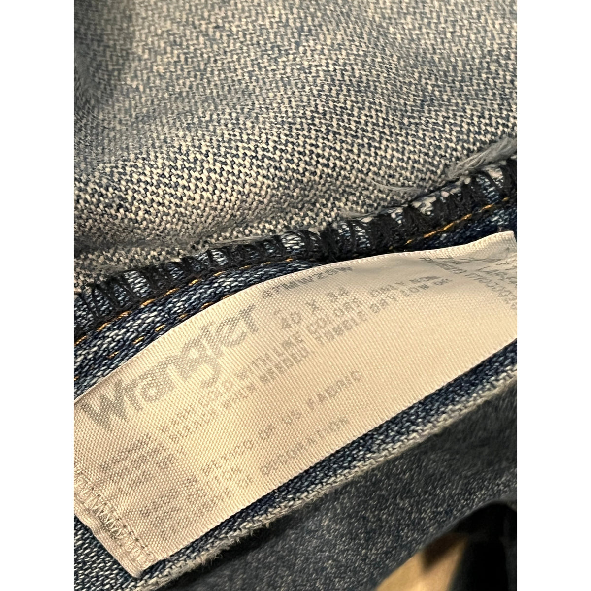 Wrangler 47MWZSW Regular Fit Blue Jeans Mens 40x34