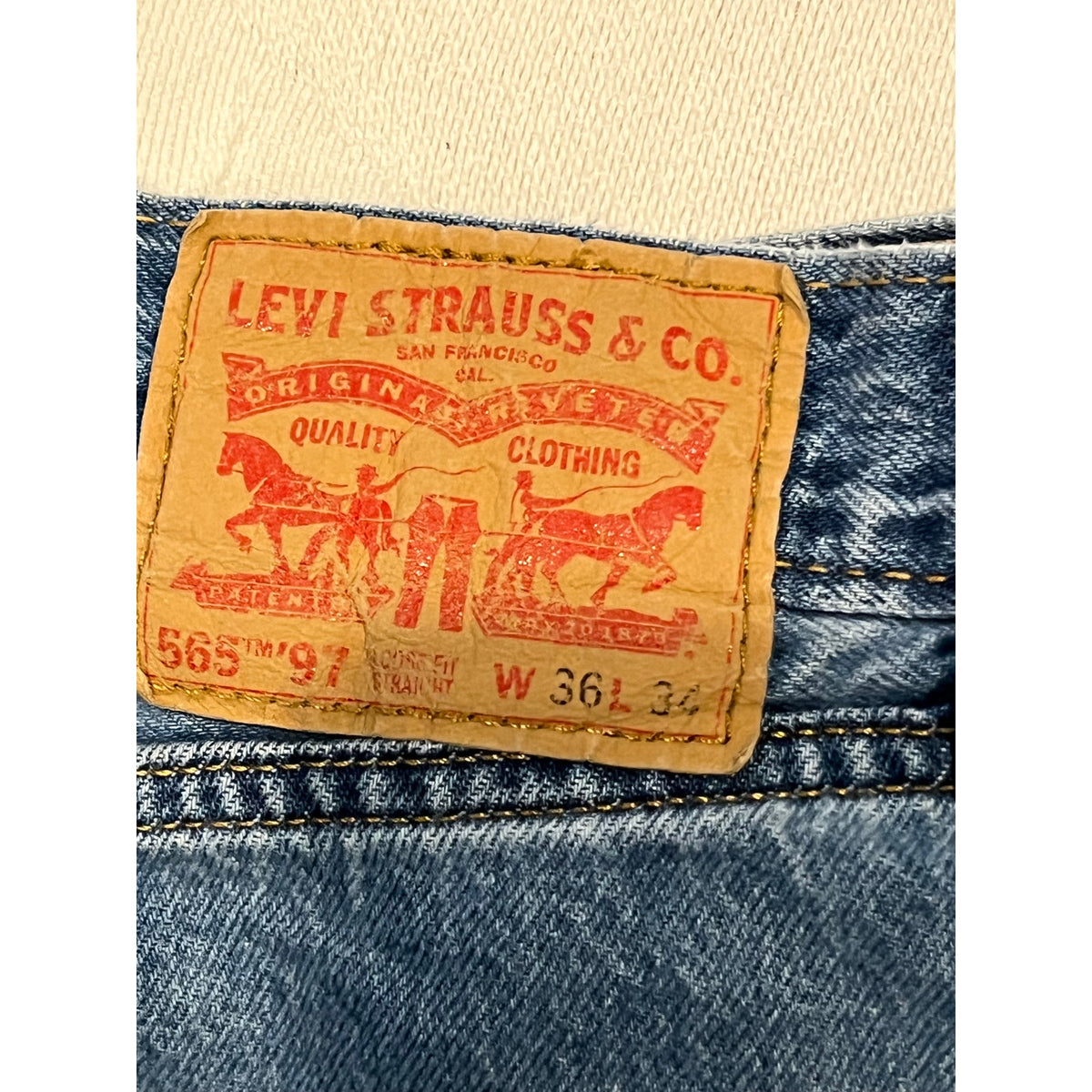 Levi's 565 '97 Loose Fit Men's Jeans Mens 36x34