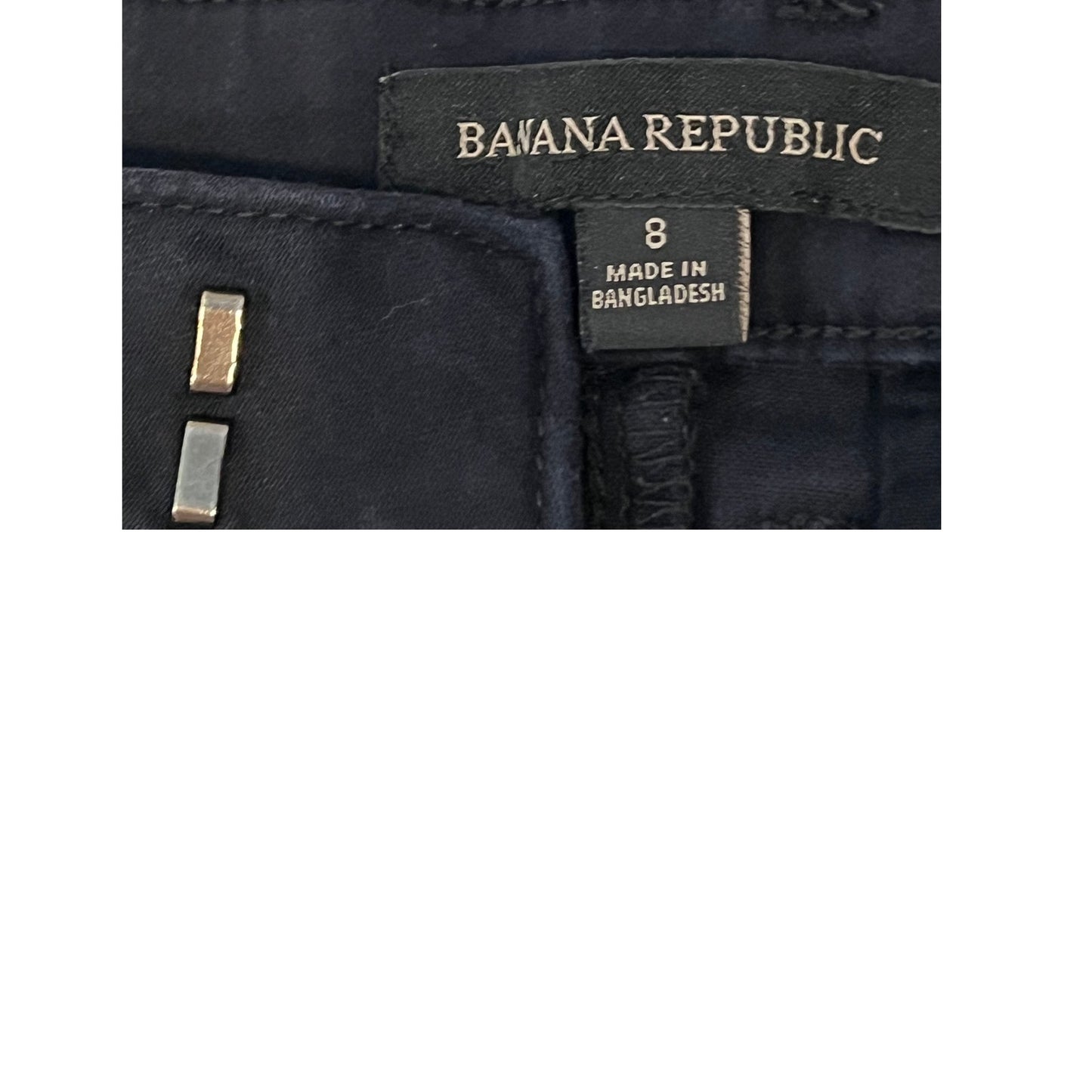 Banana Republic Black  Daisy Dukes Shorts Womans Sz 8