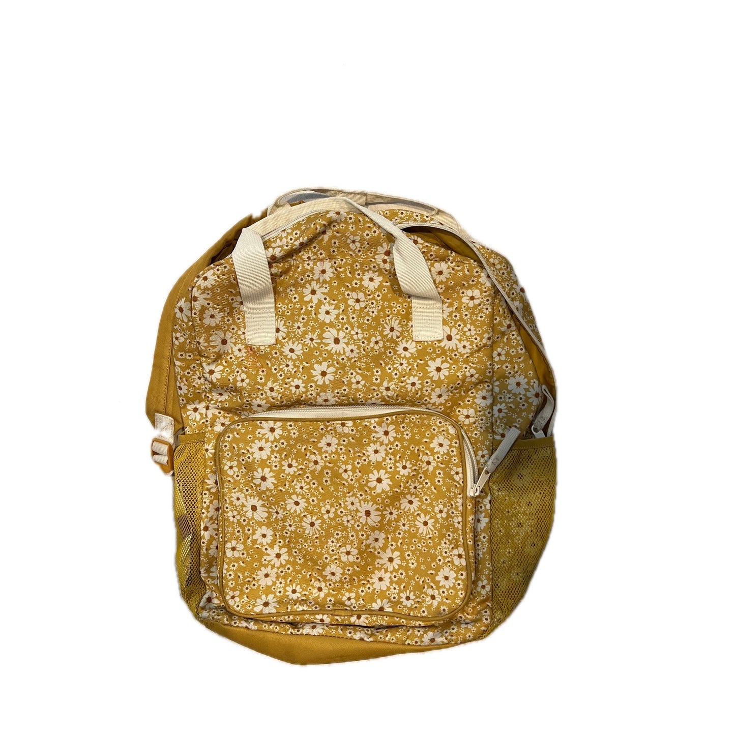 Sac à dos et pochette jaune marguerite Art Class