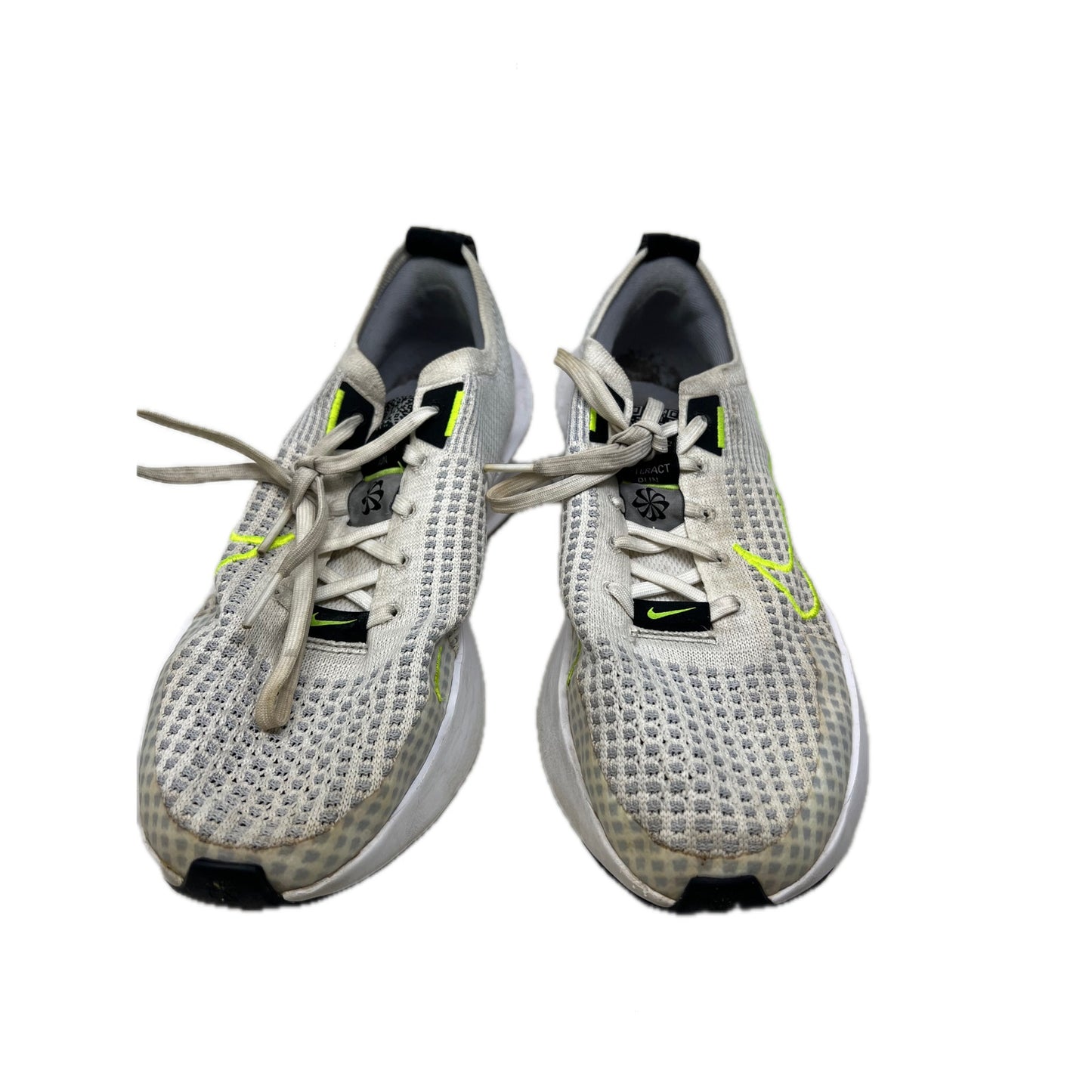 Nike Interact Run Blanc Gris Loup Noir Volt Homme 8.5