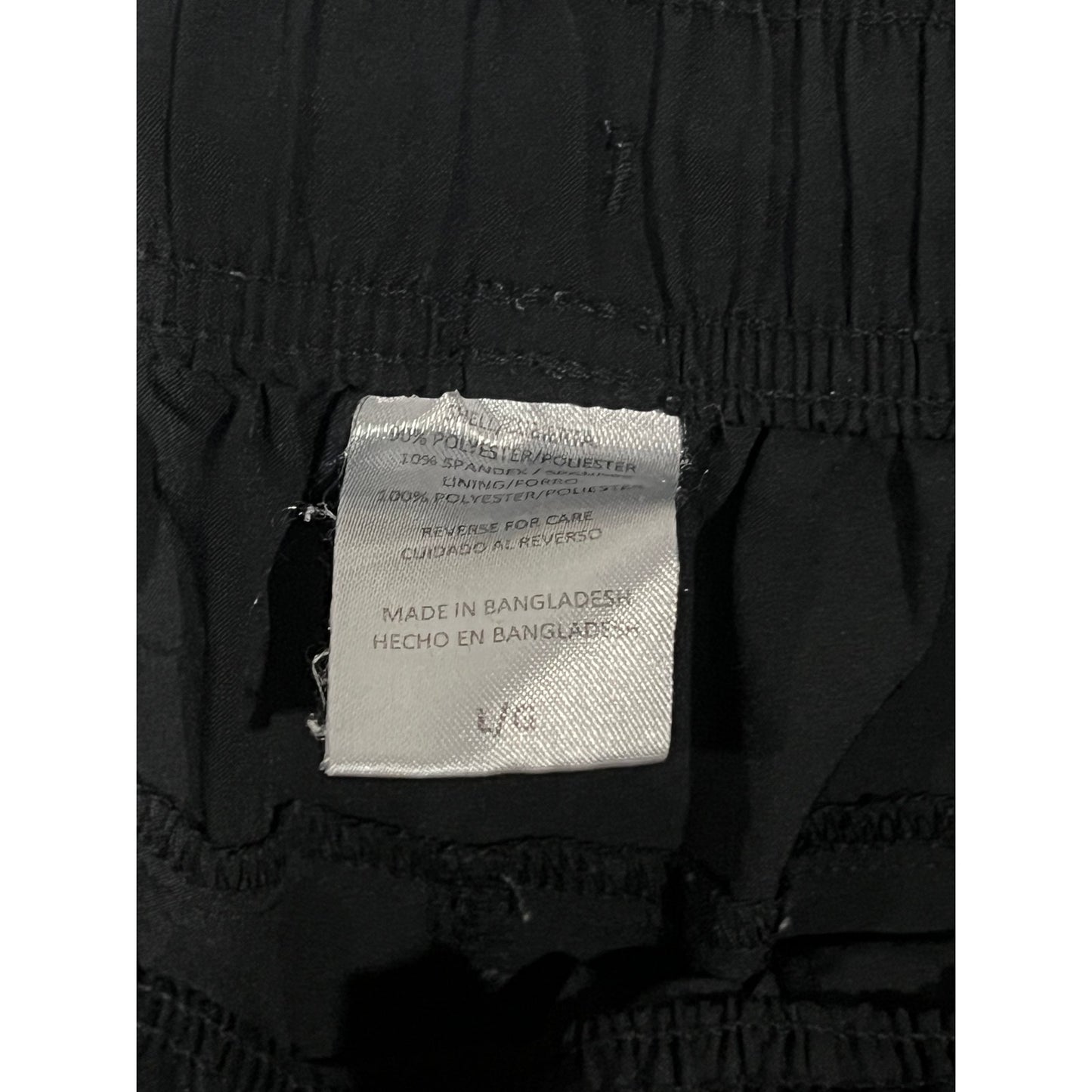 Black Running Shorts Mens Large