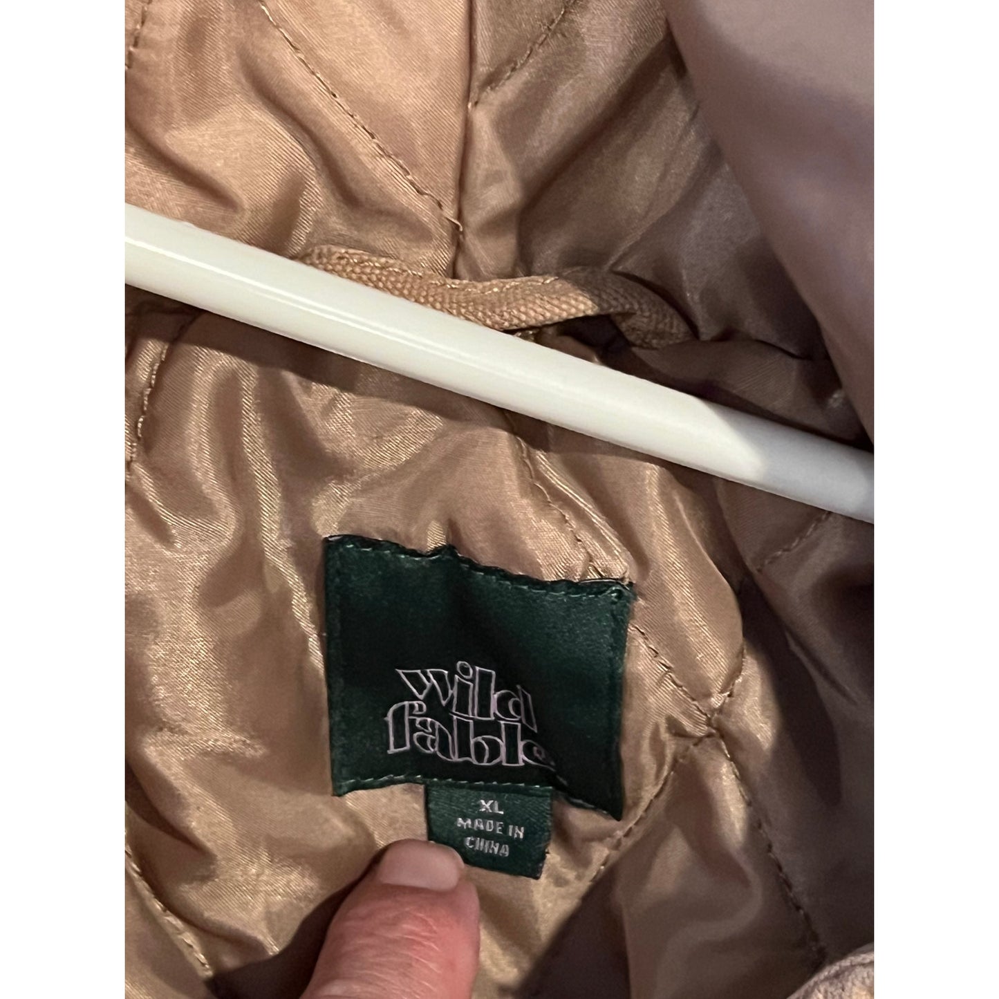 Wild Fable Tan Utility Jacket Womans XL