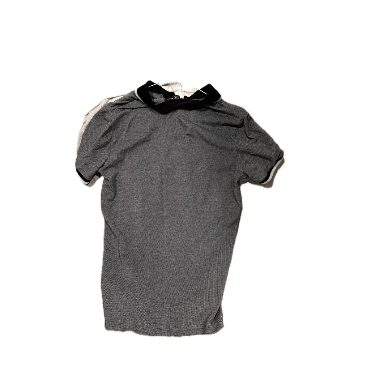 Michael Kors Gray Print Polo Golf Shirt Mens Small