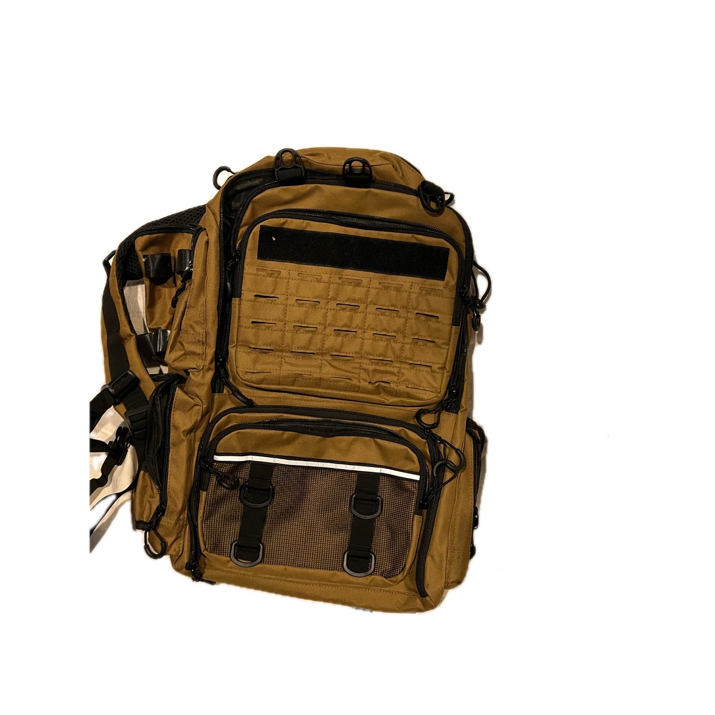 Coyote Colorway Molle Tactical Backpack w/ Cold Pouch
