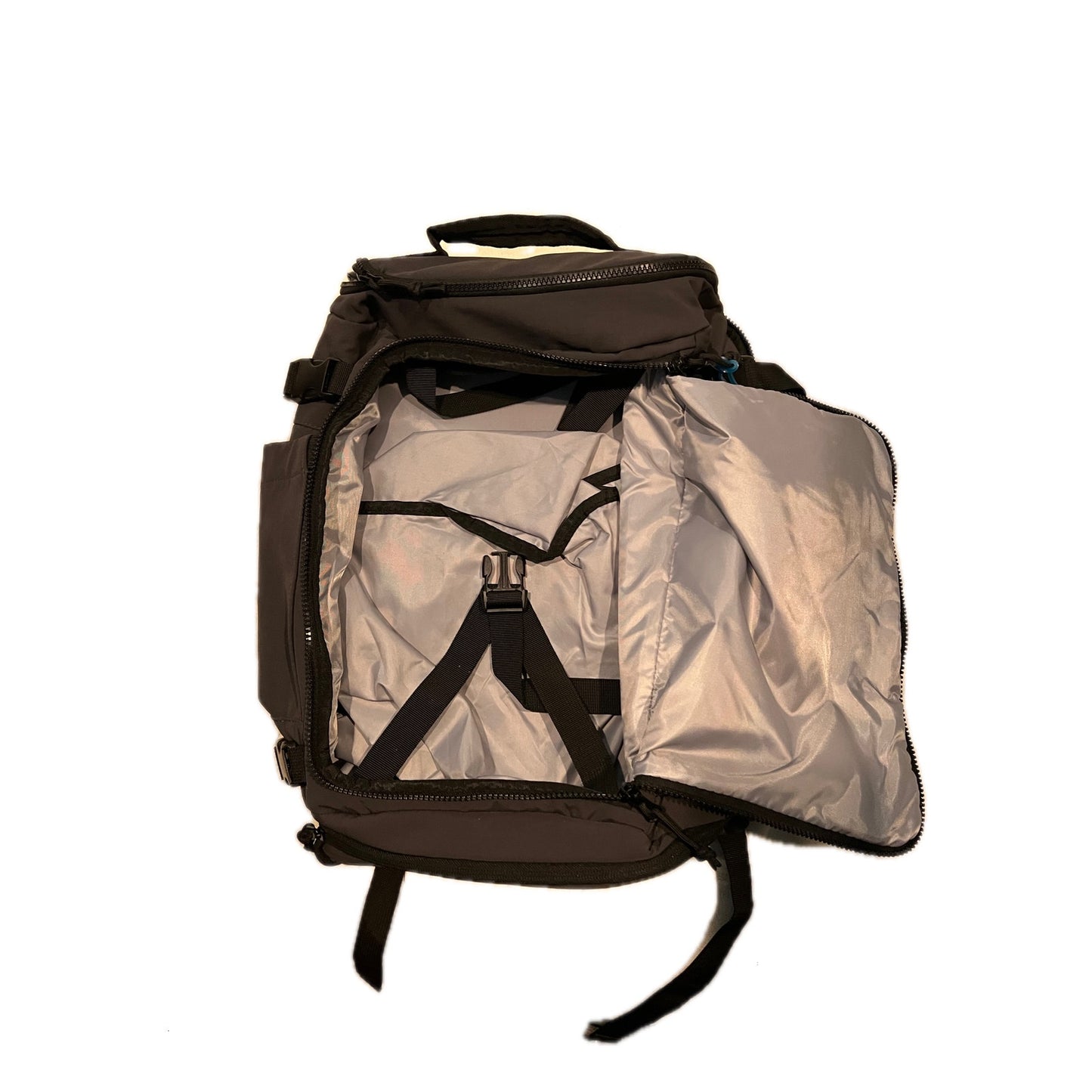 Bagsmart Blast Travel Backpack Matte Black