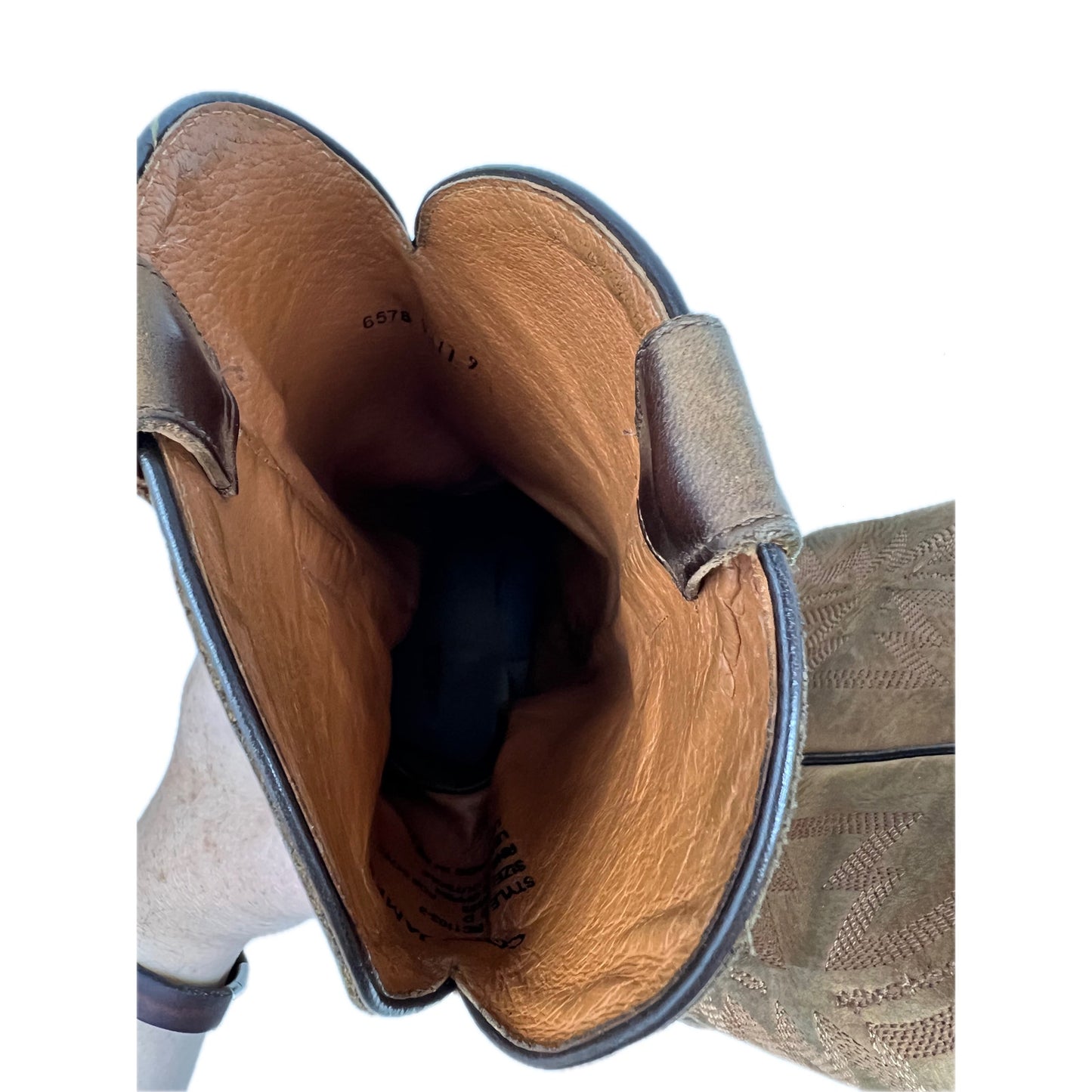 Cody James Men's Western Boot Round Toe Rc1103-3 Size 10.5D