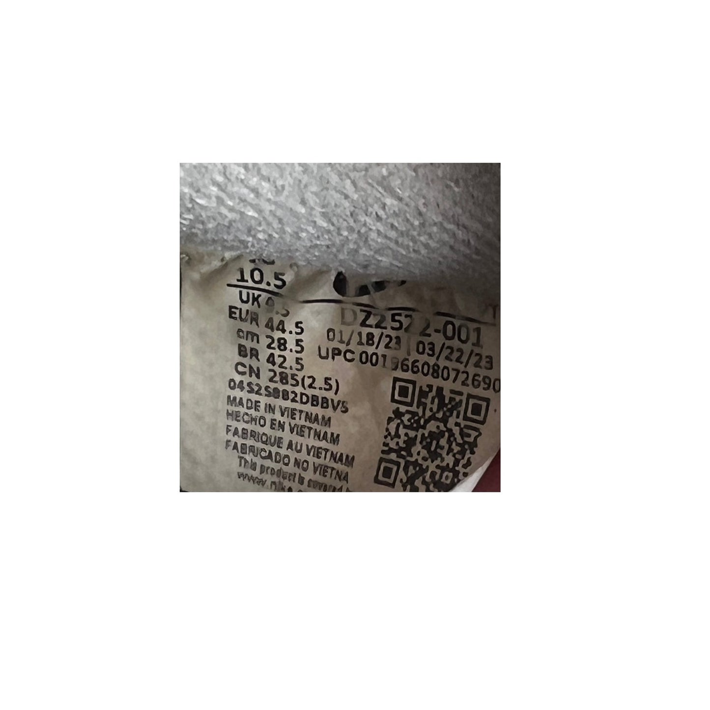 Nike Air Force 1 Low '07 LV8 Split Light Silver Mens 10.5