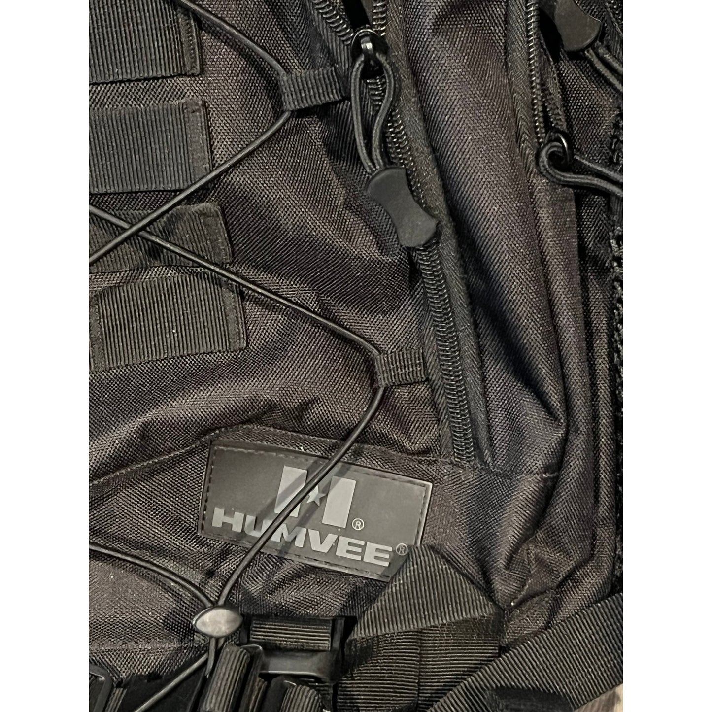 Humvee Black Tactical Backpack