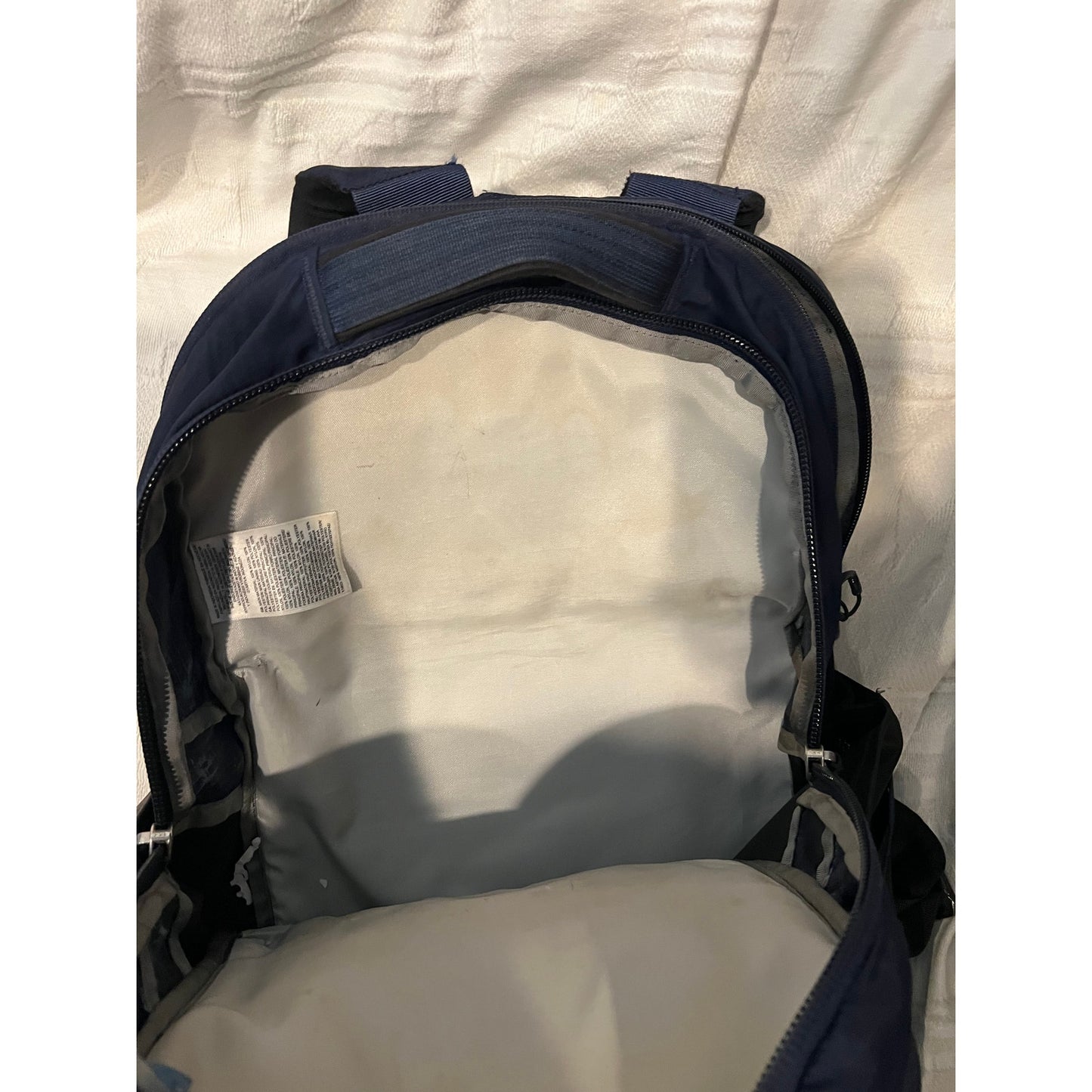The North Face Recon Blue Black Backpack