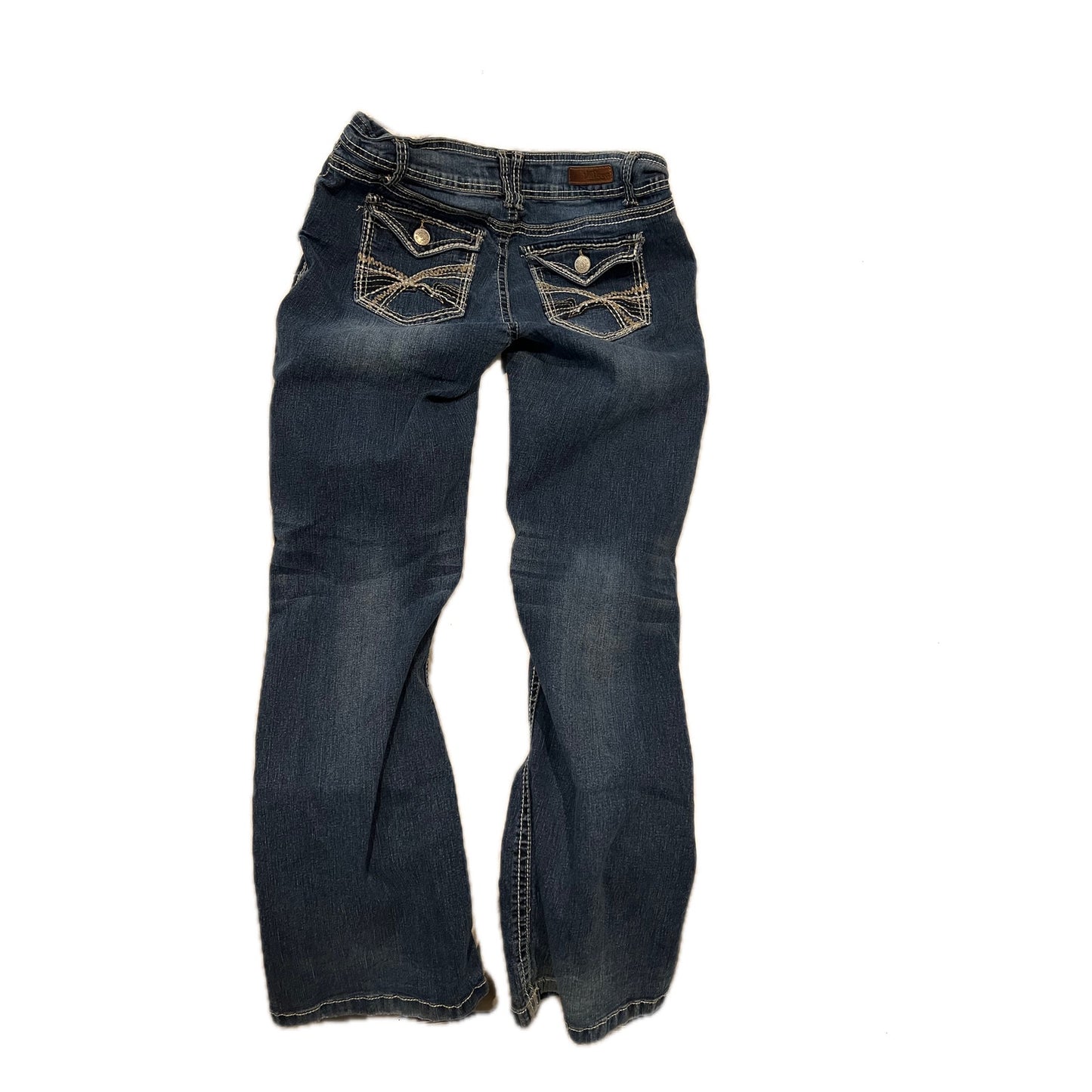 Wallflower Flared Leg Blue Jeans Womans Sz 13