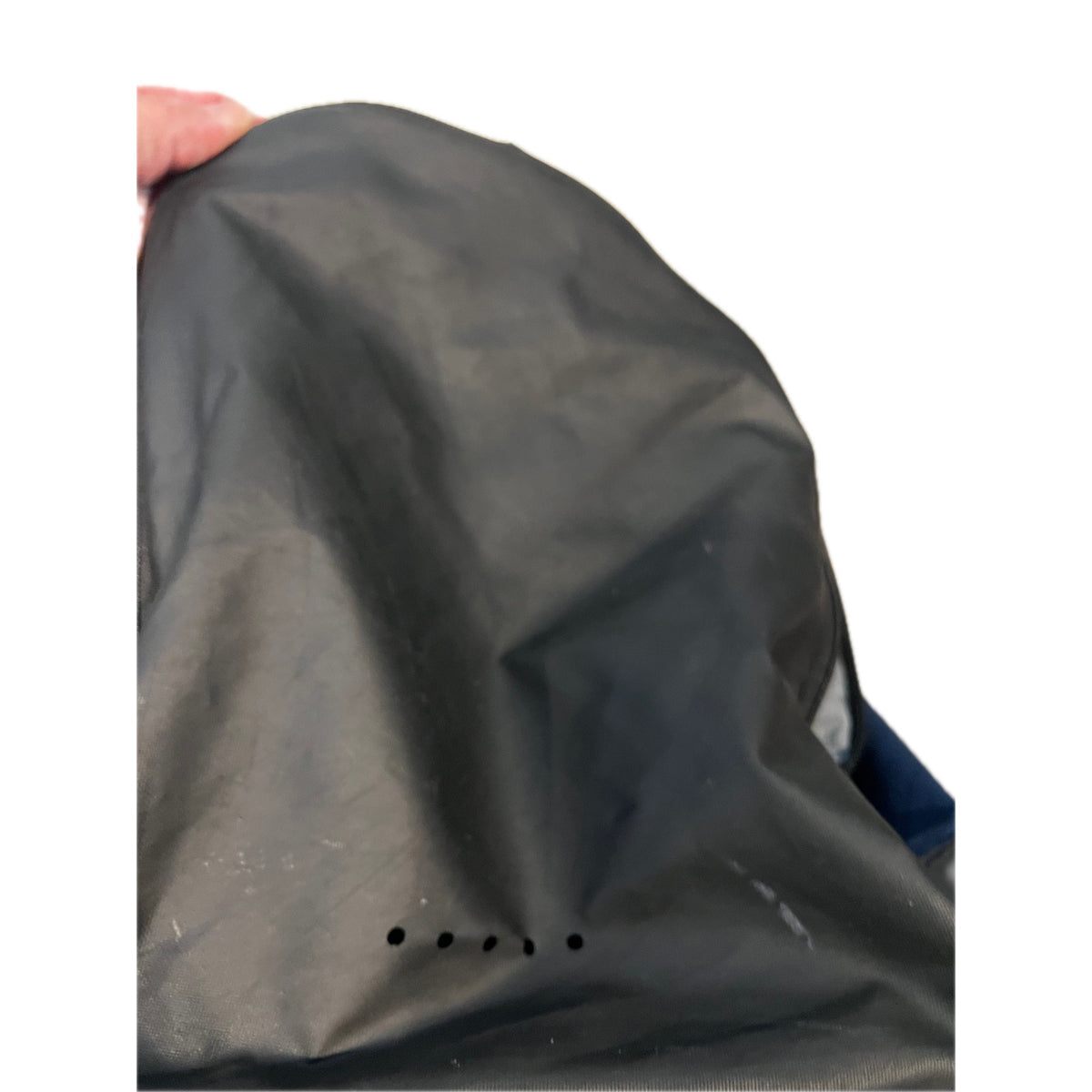Nike Brasilia 9.5 Blue Black Medium 60L Duffel Gym Bag
