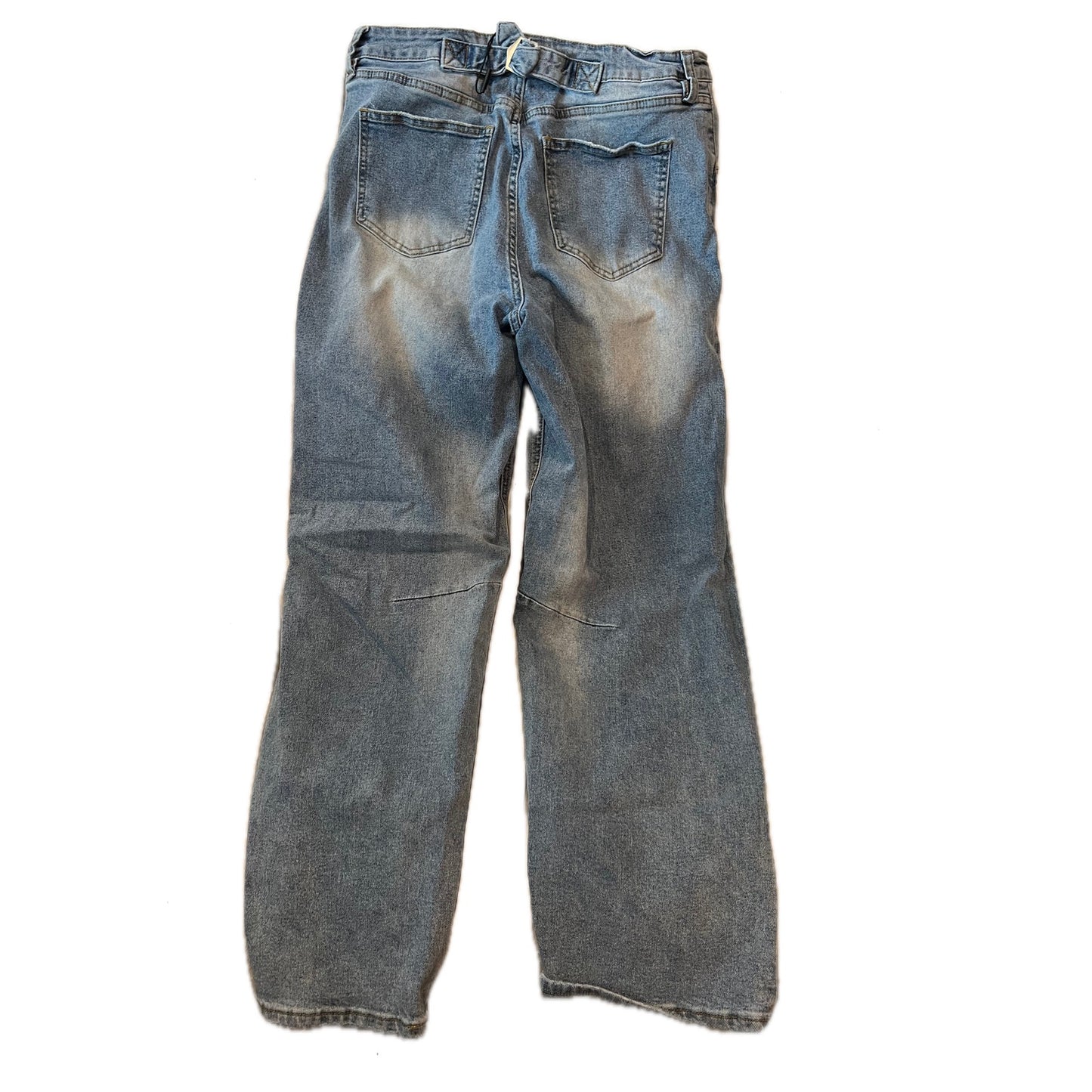 Fashion Nova Baggy Flared Jeans Womans Sz 11 30x31