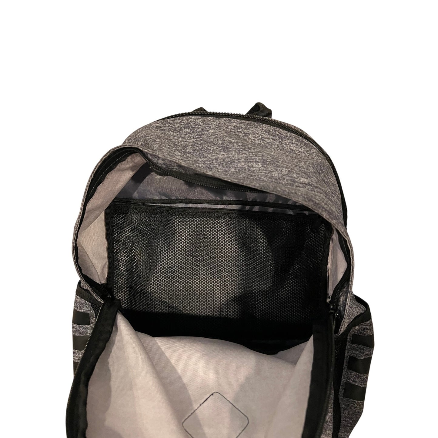 Adidas Classic Three Stripes Gray Black Backpack