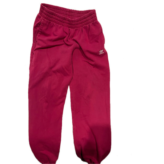 Adidas Pink Crewneck Sweat Suit Womans Large