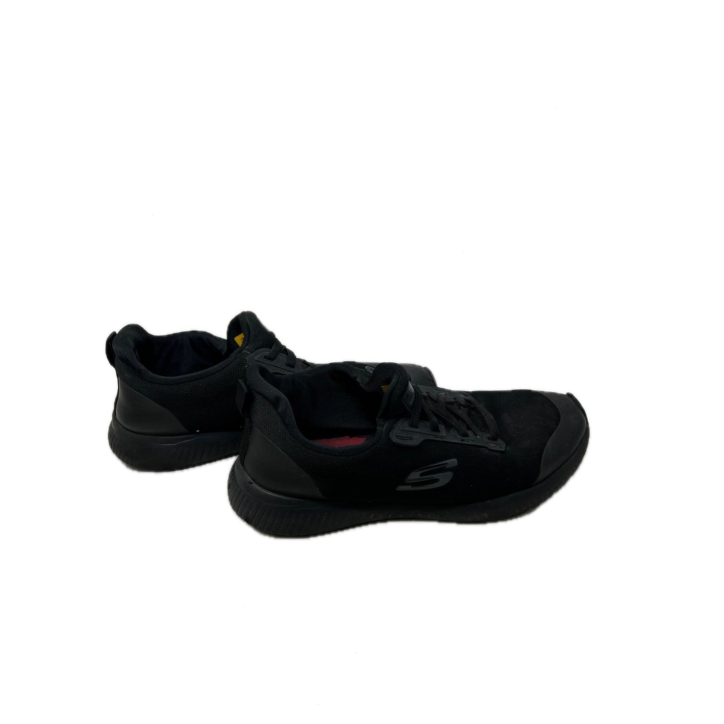 Baskets de travail noires antidérapantes Skechers homme, taille 9,5