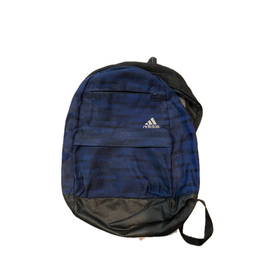Adidas Classic Three S Backpack Blue Cloth Black