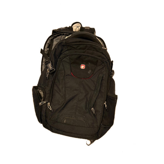 Swiss Gear 5358 ScanSmart Laptop Backpack Black Red