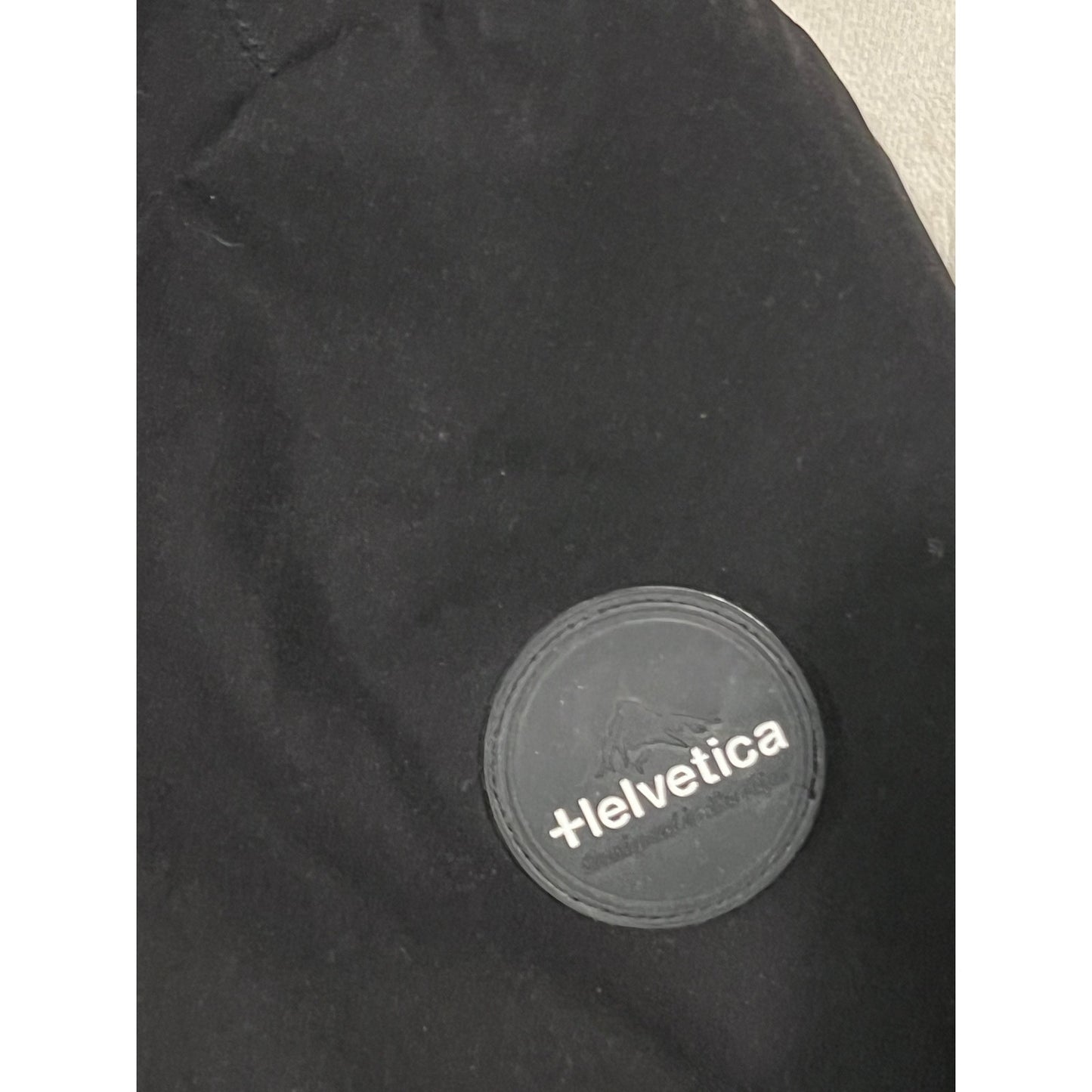 Helvetica LIght Zippée Capuche Eye Block 2 Noir Mens Small