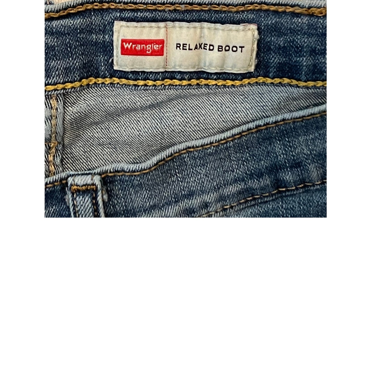 Wrangler Relaxed Boot Jeans Mens 34x30