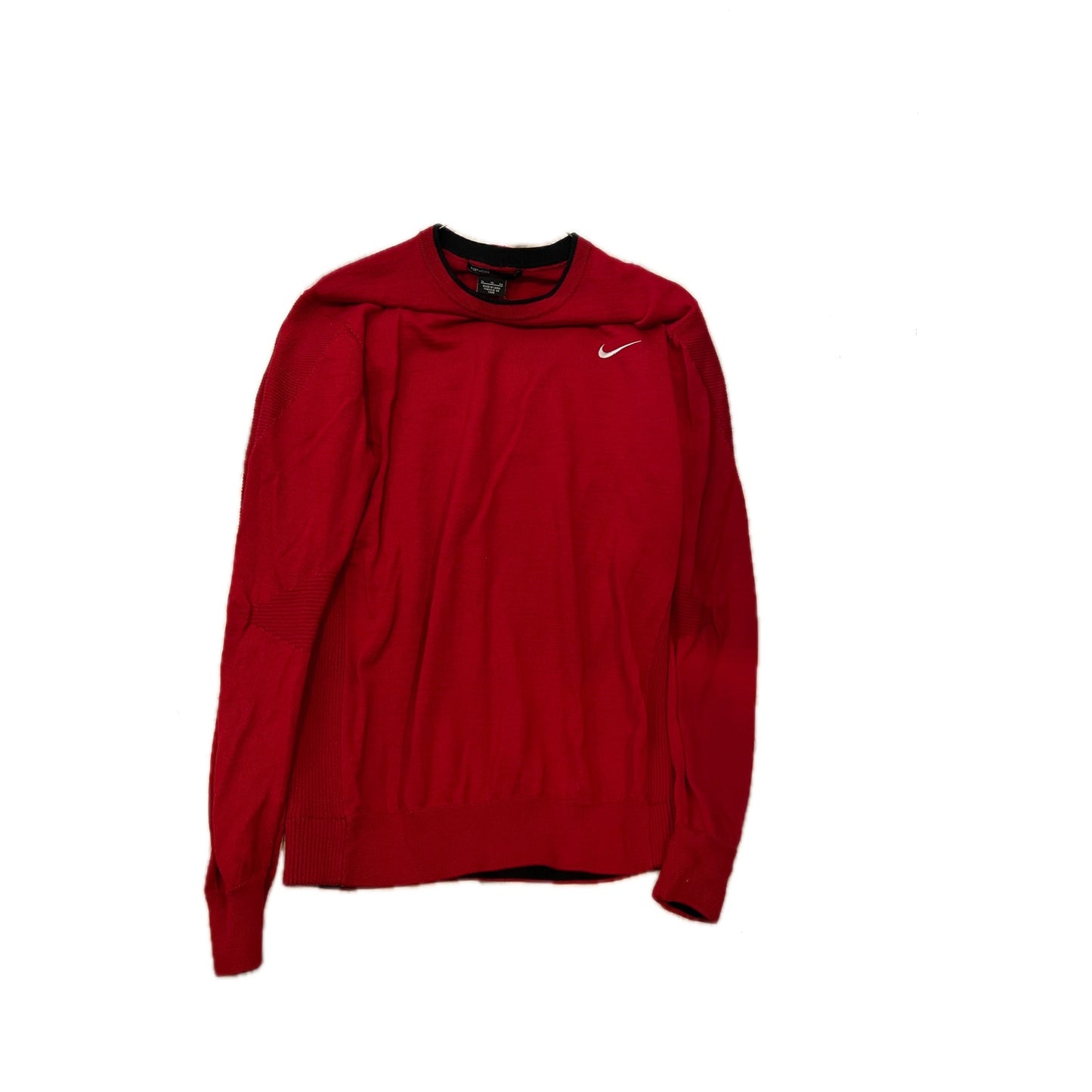 Nike Tiger Woods Collection Pull ras du cou rouge homme XL