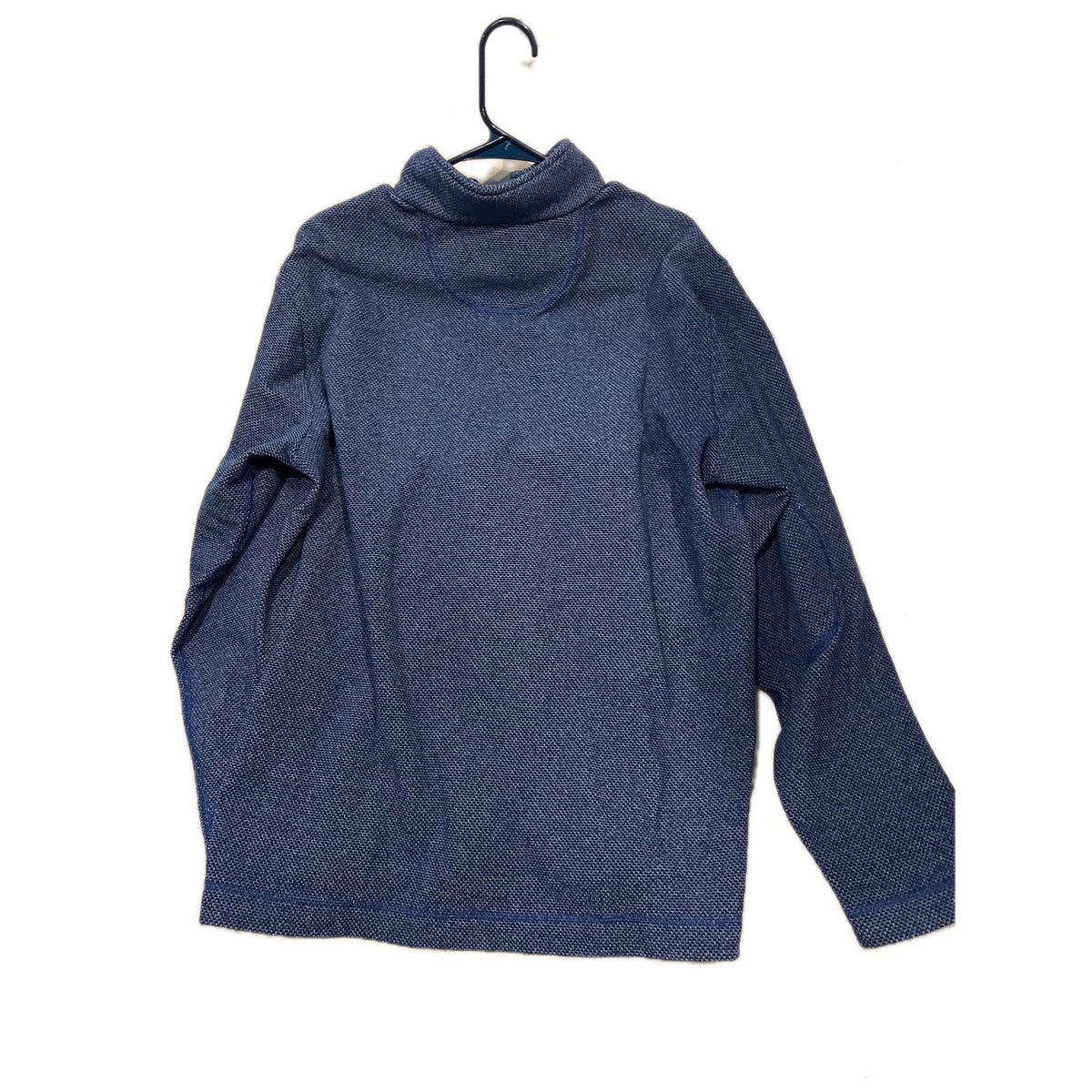 Cremieux Club 38 Blue Qtr Zip Fleece Mens XL