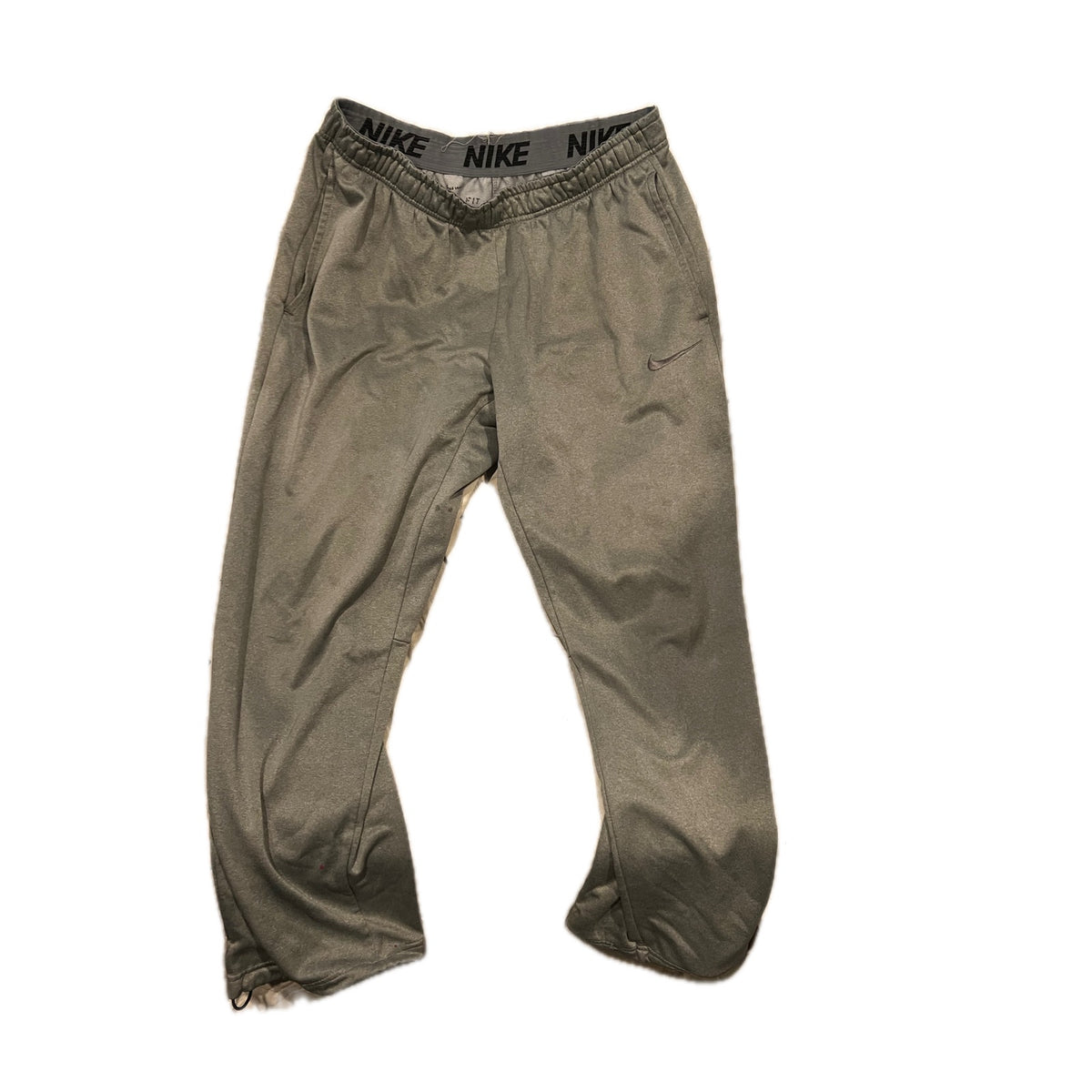 Nike Gray Therma Fit  Sweatpants Joggers Mens Med