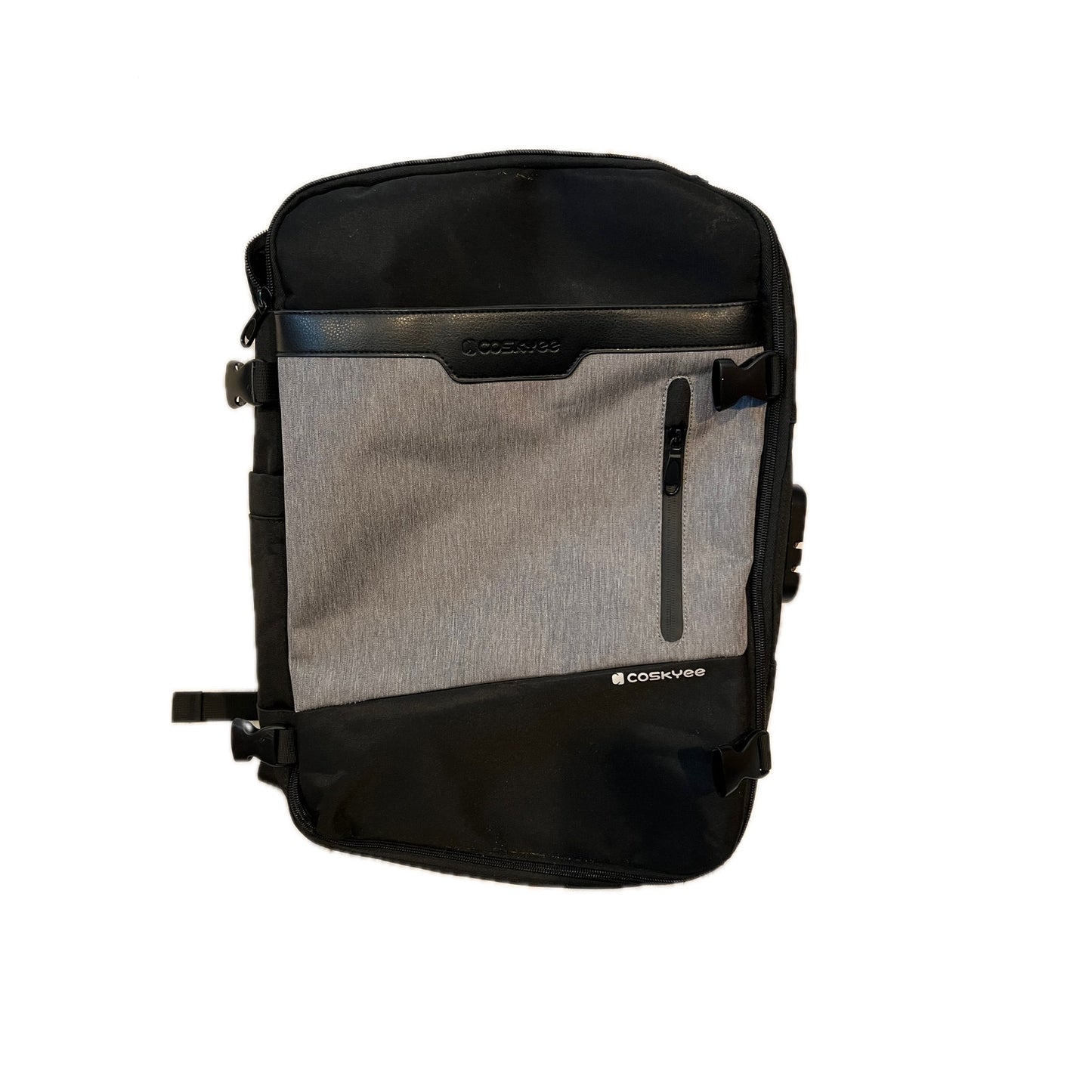 Sac à dos de voyage à ouverture en coquille rembourré Coskyee 18x16