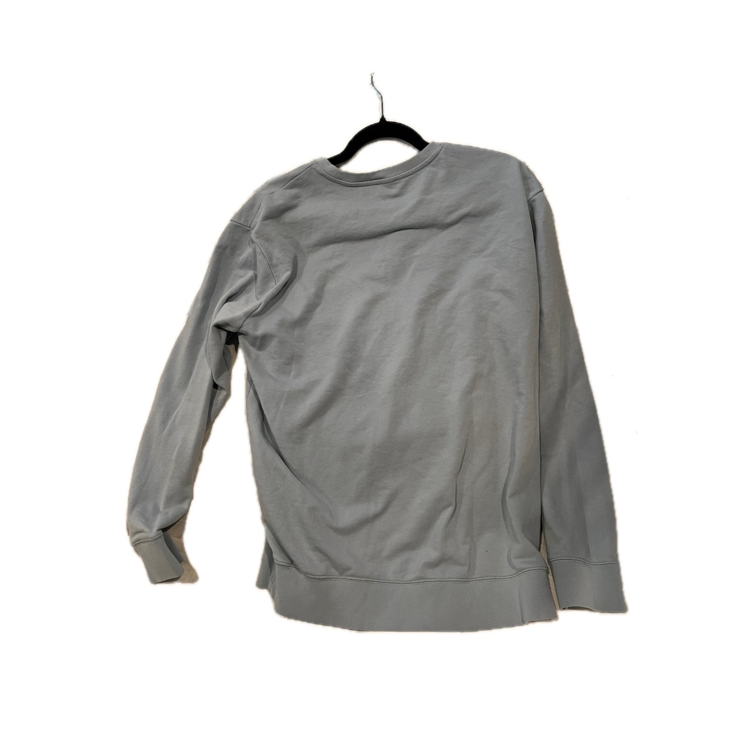 Sudadera Express Cuello Redondo Gris Suave Hombre L