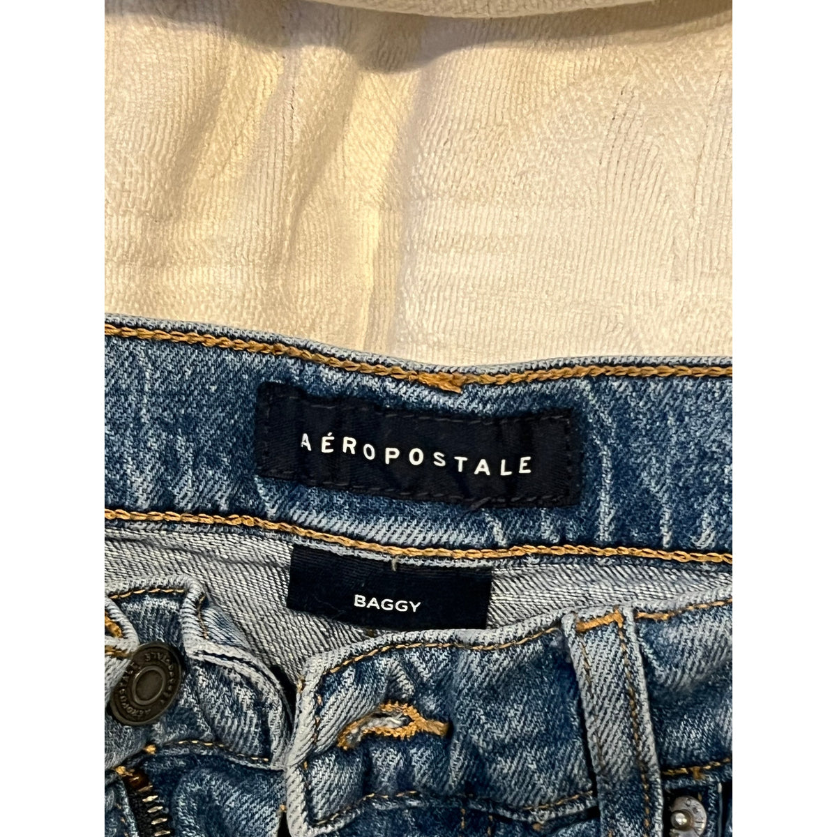 Aeropostale Baggy Blue Jeans Mens 30x30