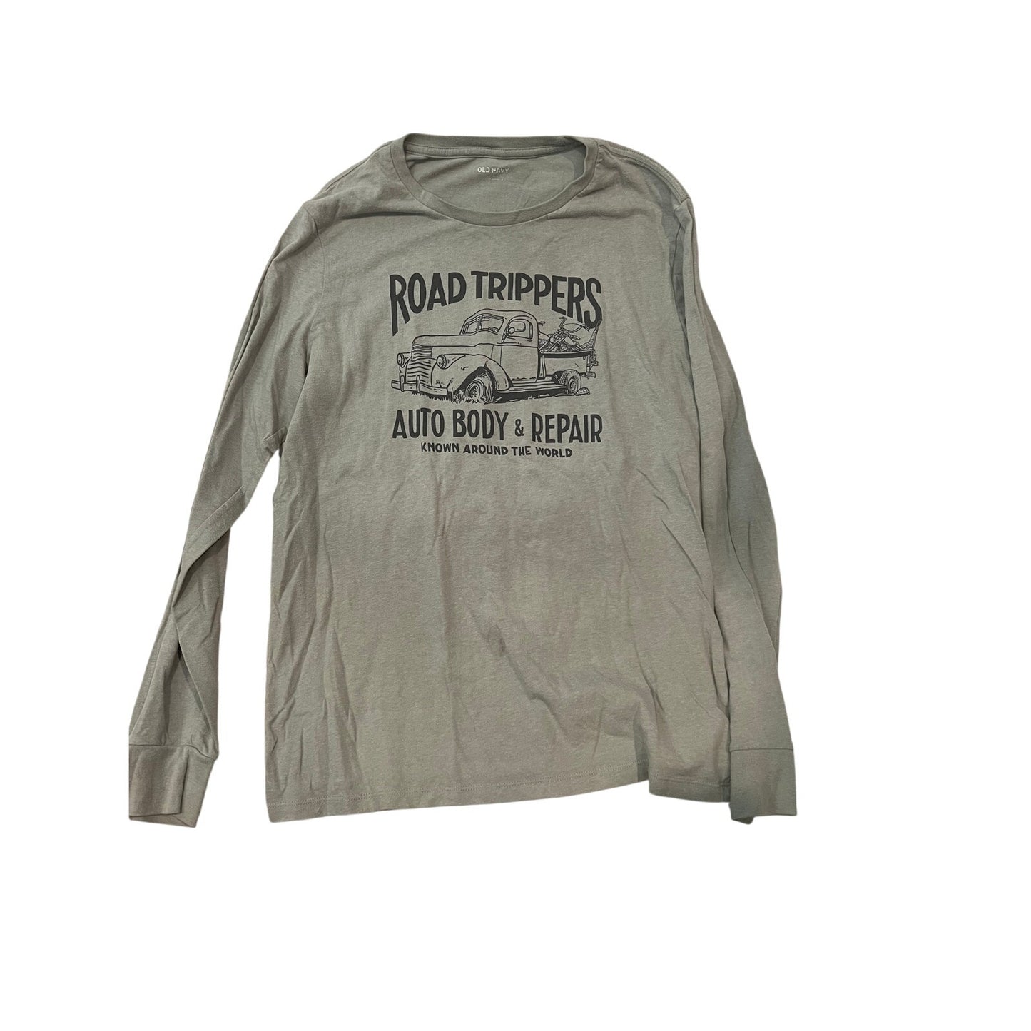 Old Navy Road Trippers Repair Long Sleeve Shirt Mens Large