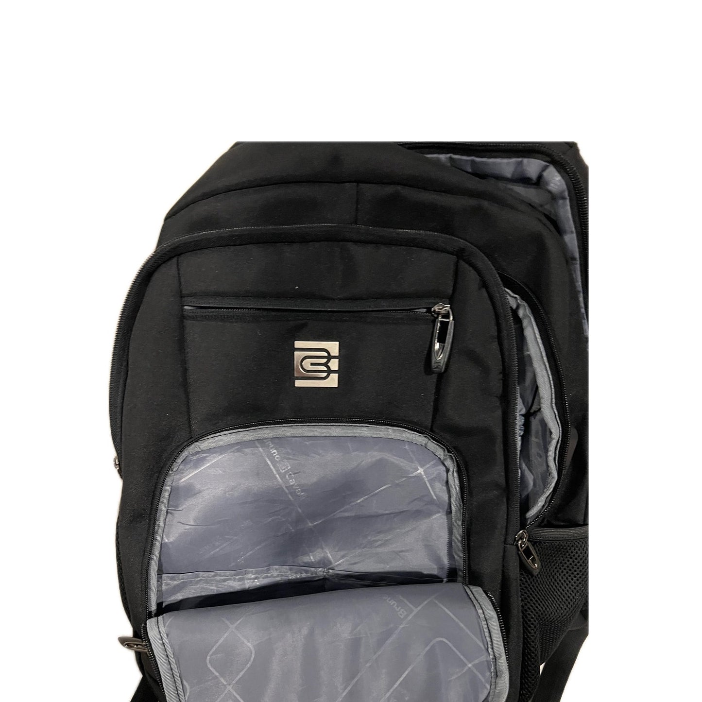 Bruno Cavalli Padded Computer Black Backpack