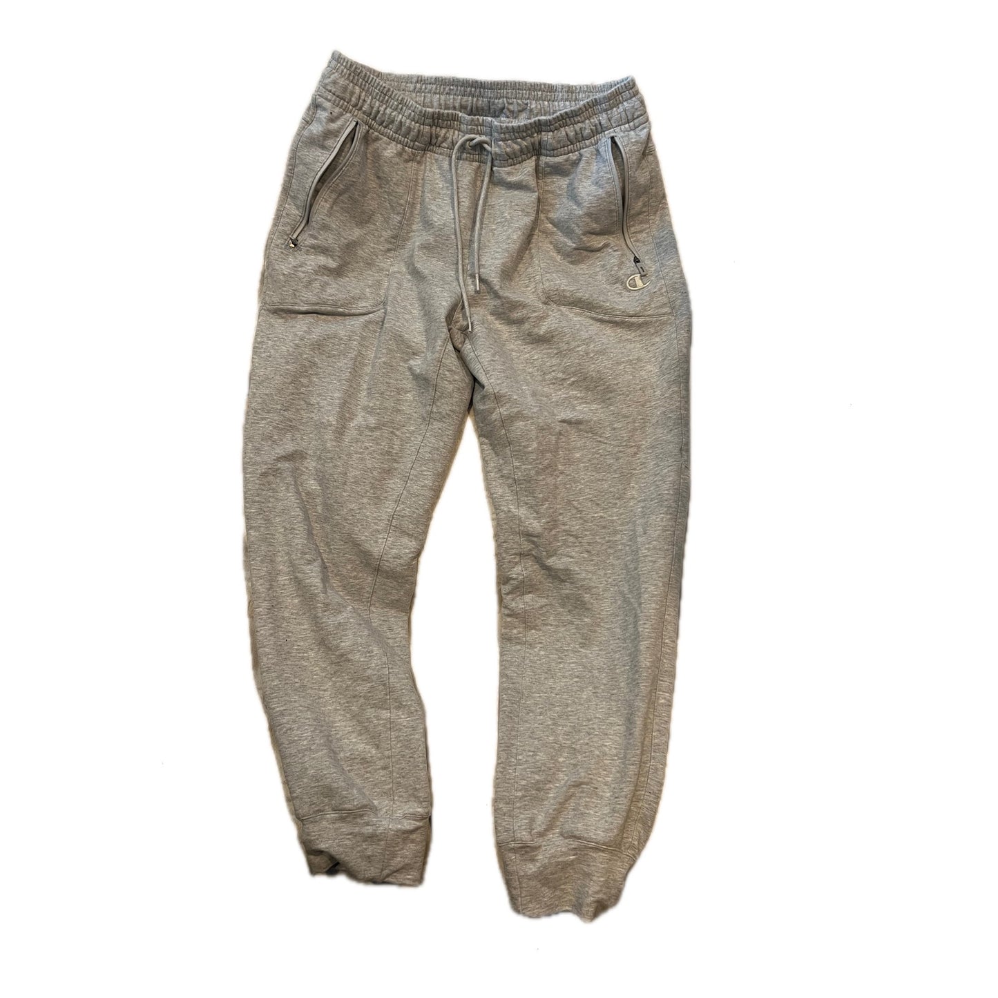 Pantalon de jogging ajusté gris Champion pour homme, taille L