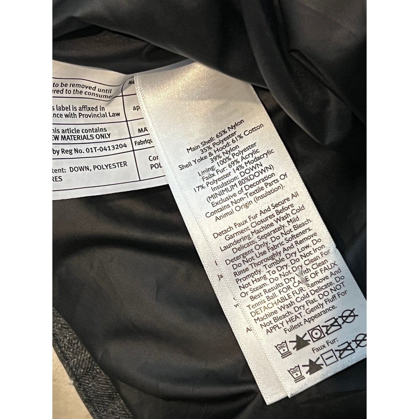 Doudoune Eddie Bauer verte et noire pour homme, taille L