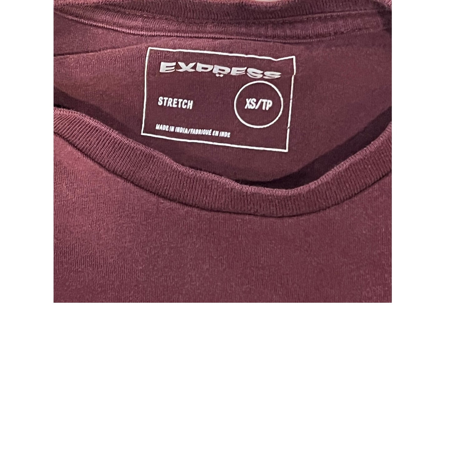 Camiseta elástica Express NYC para hombre Talla XS