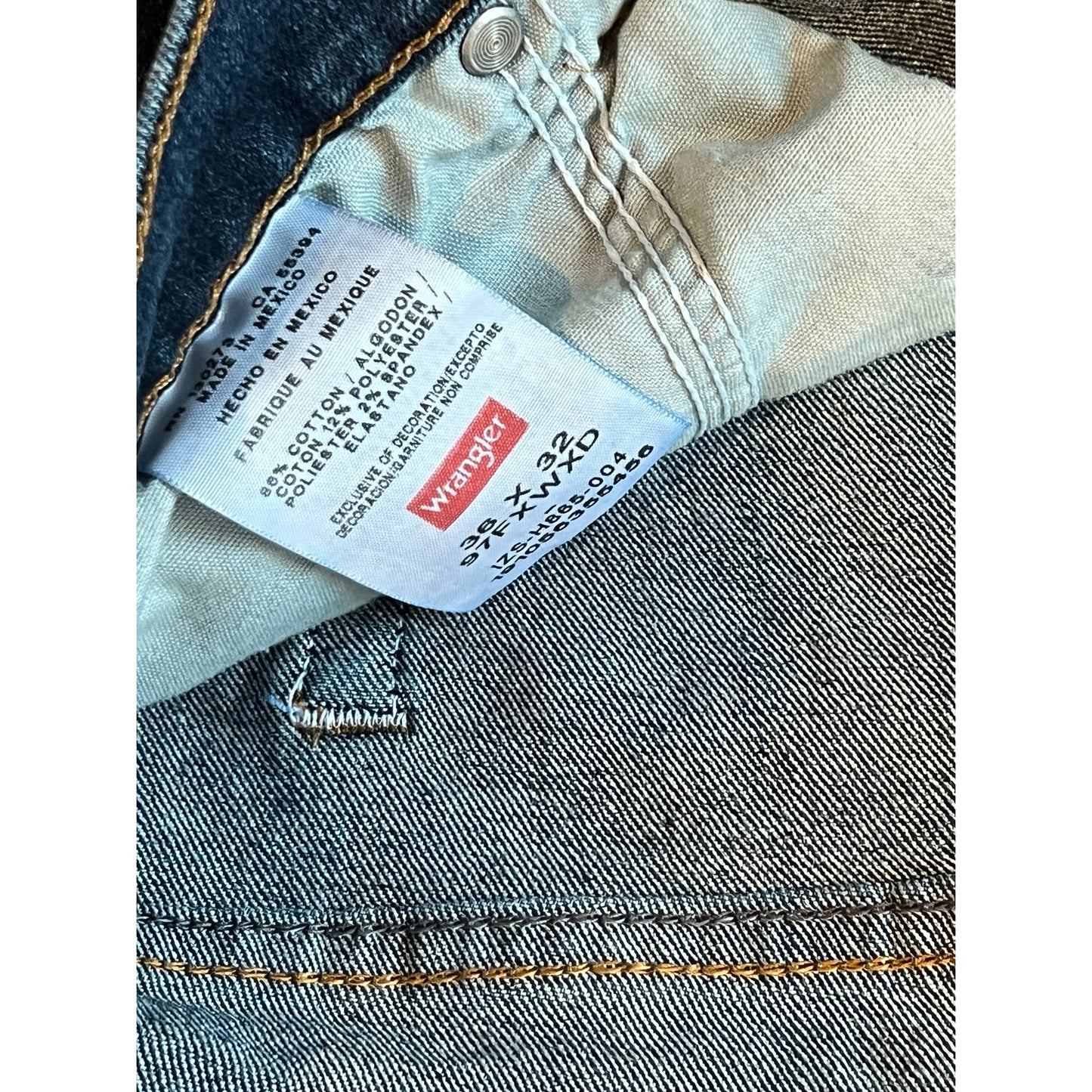 Wrangler Straight Fit Jeans 36x32