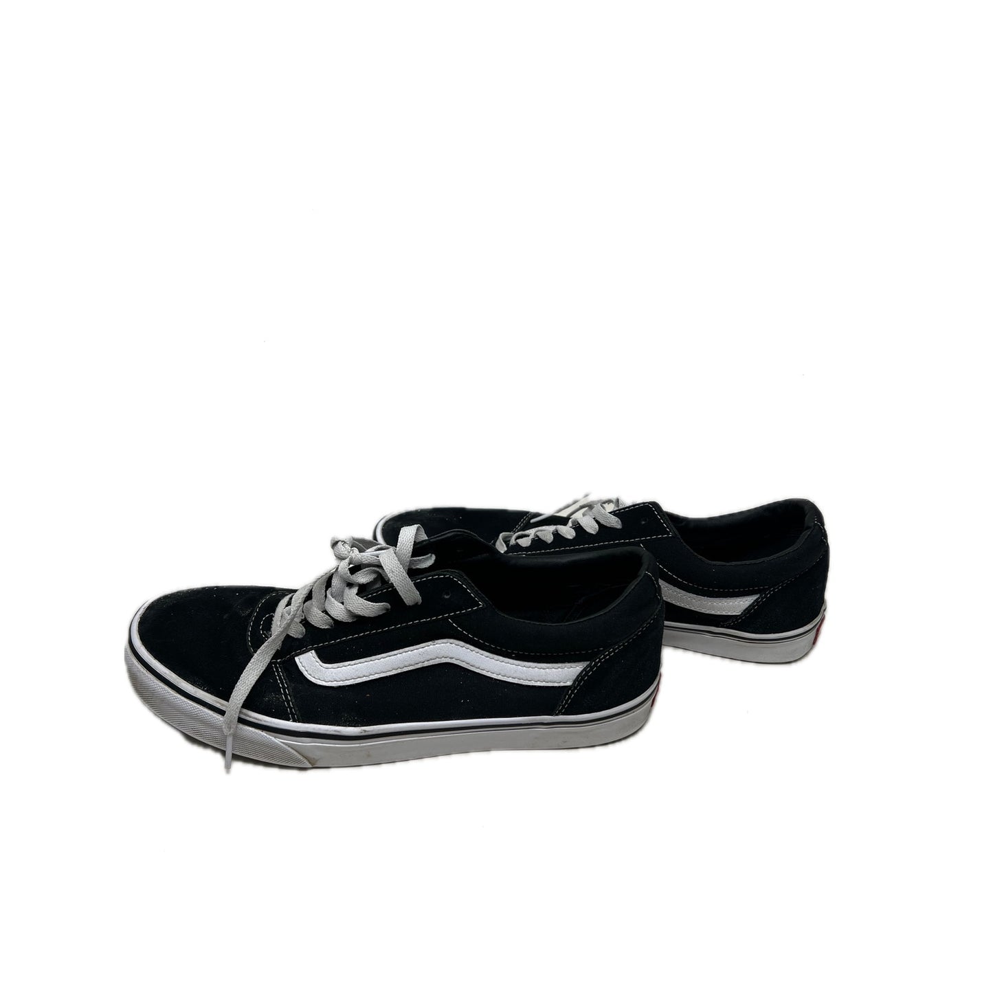 Vans Old Skool skate Low Tops Black White Sneakers Mens 11