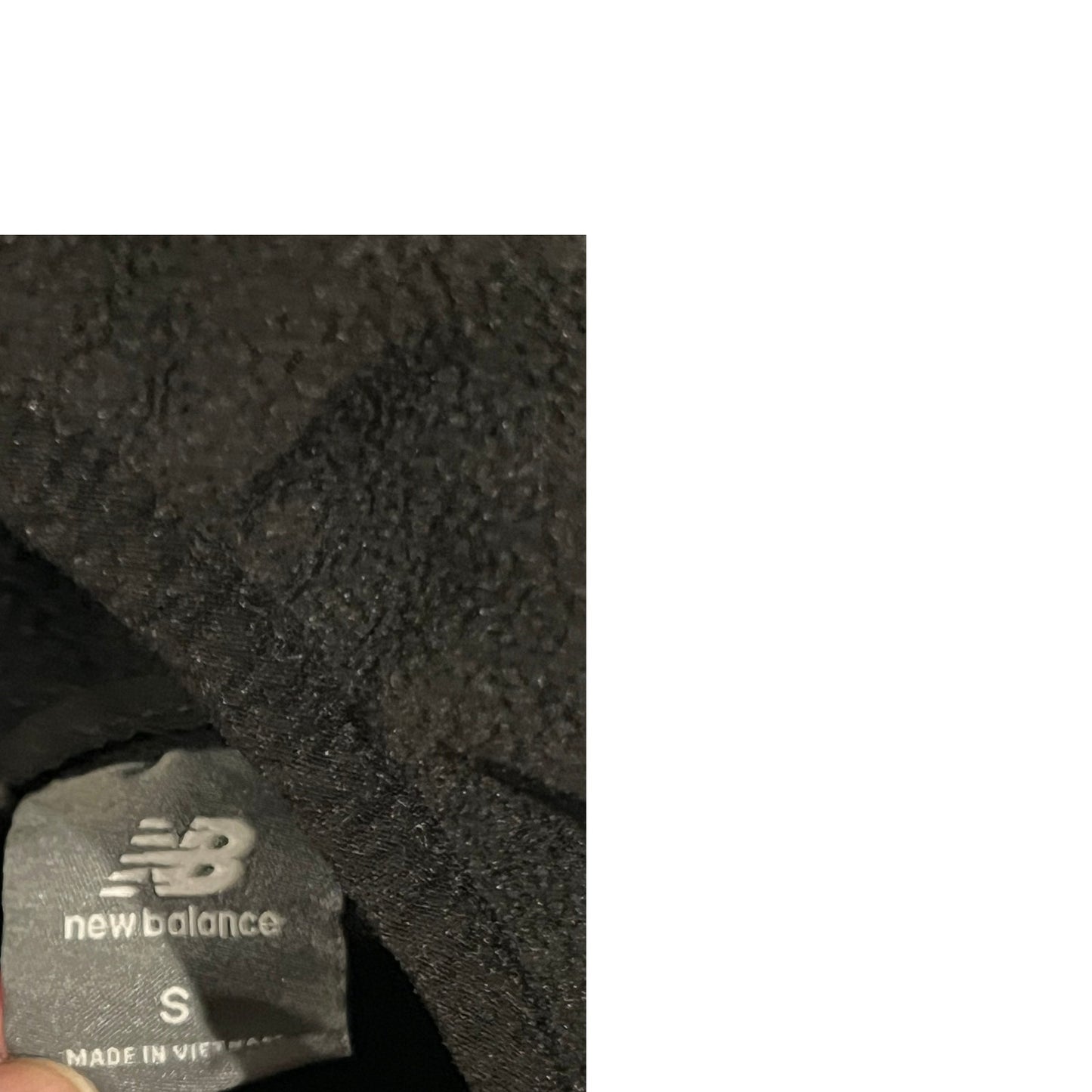 New Balance Black Zip Up Hoodie Mens S