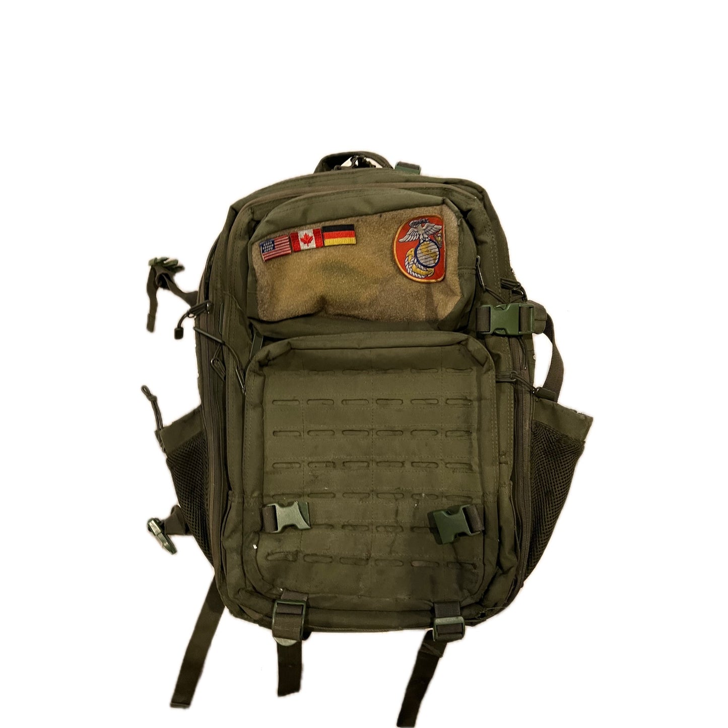 Generic Tactical 3-day Tactical Backpack w USMC EGA Patch