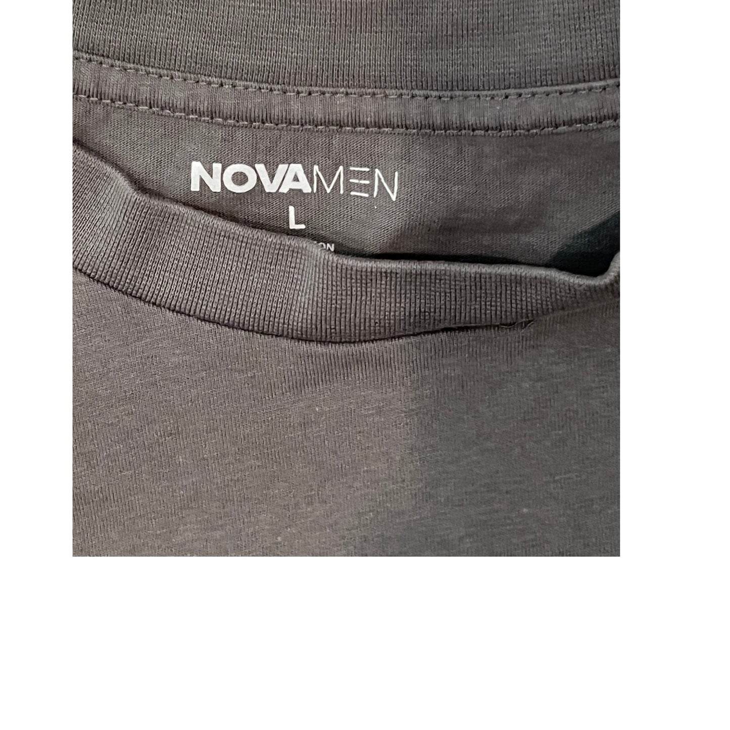 Novamen Khaki Green T-Shirt Mens L