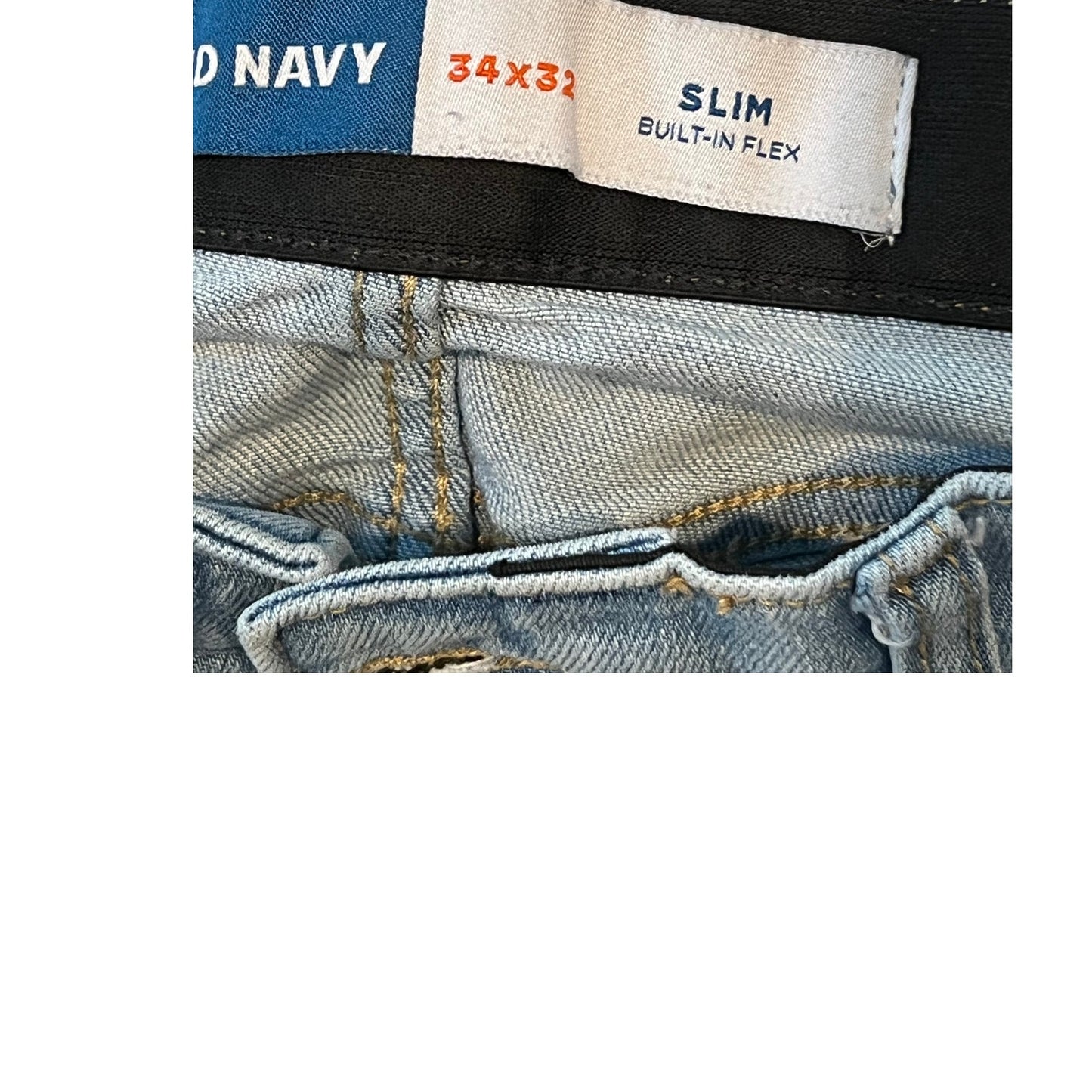 Jean coupe slim Built-In Flex Old Navy Homme 34x32