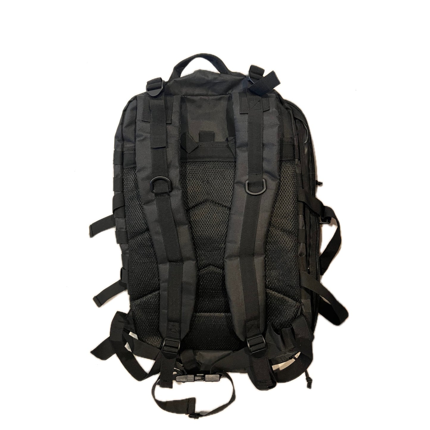 Generic Black Canvas Tactical Backpack